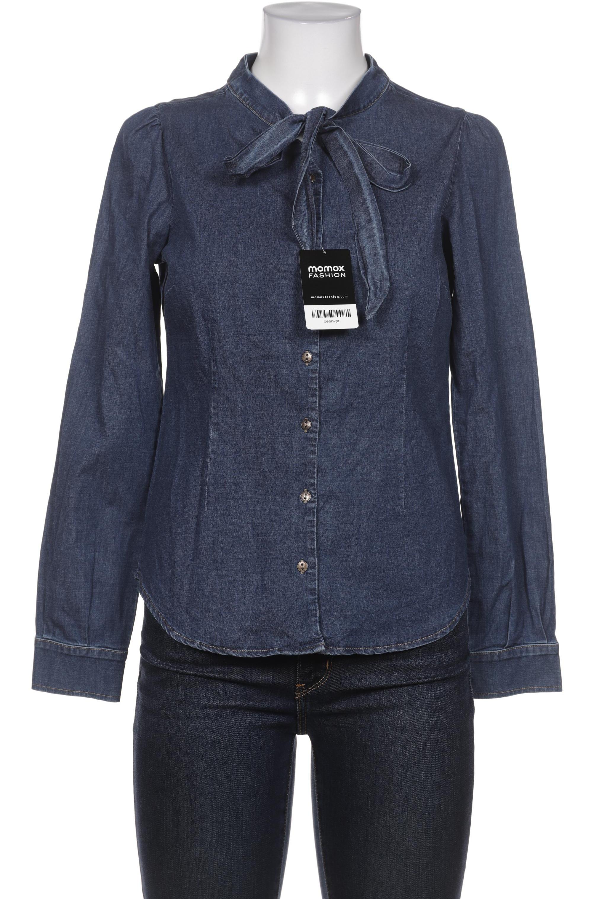 

King Louie Damen Bluse, marineblau, Gr. 38