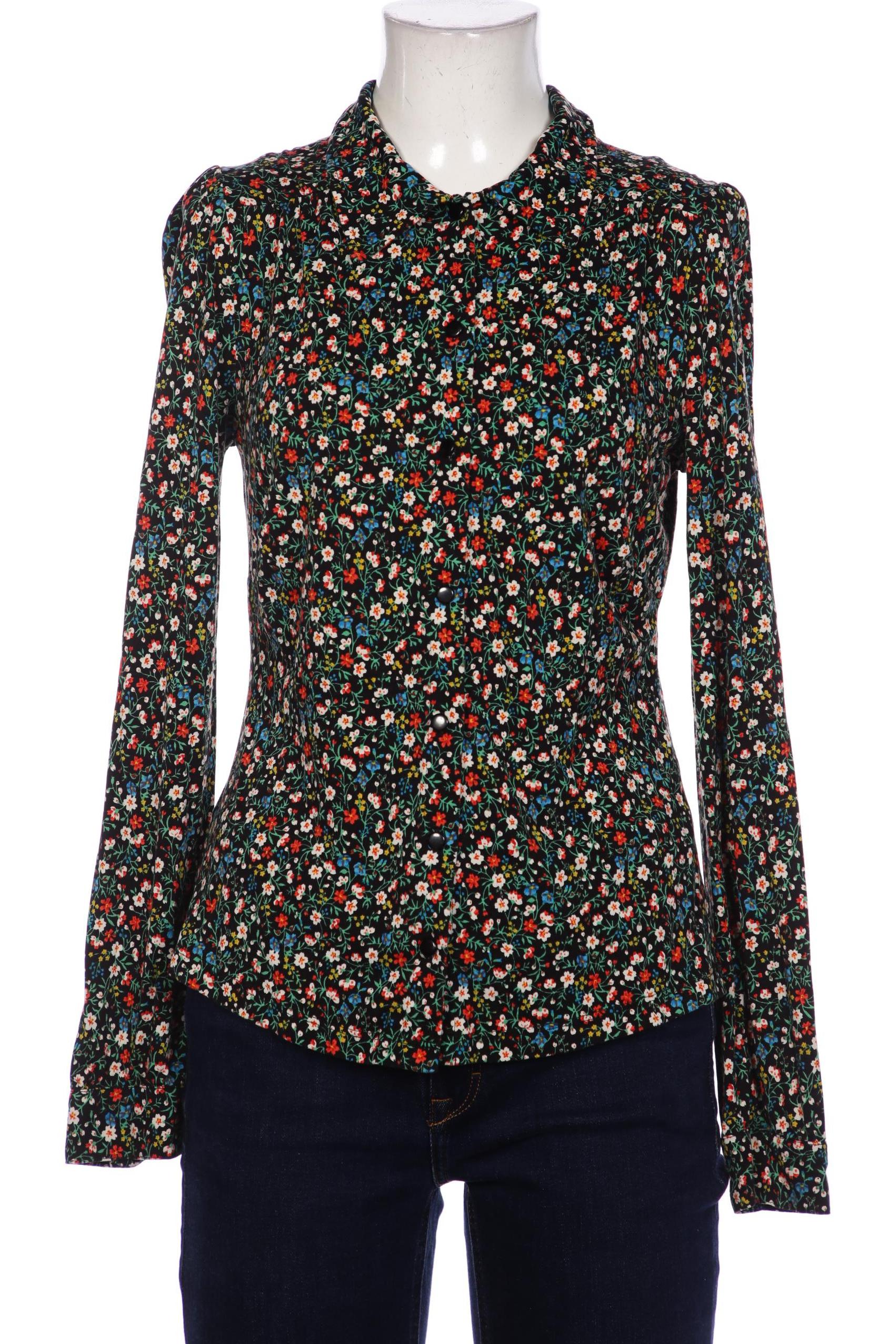 

King Louie Damen Bluse, schwarz, Gr. 38