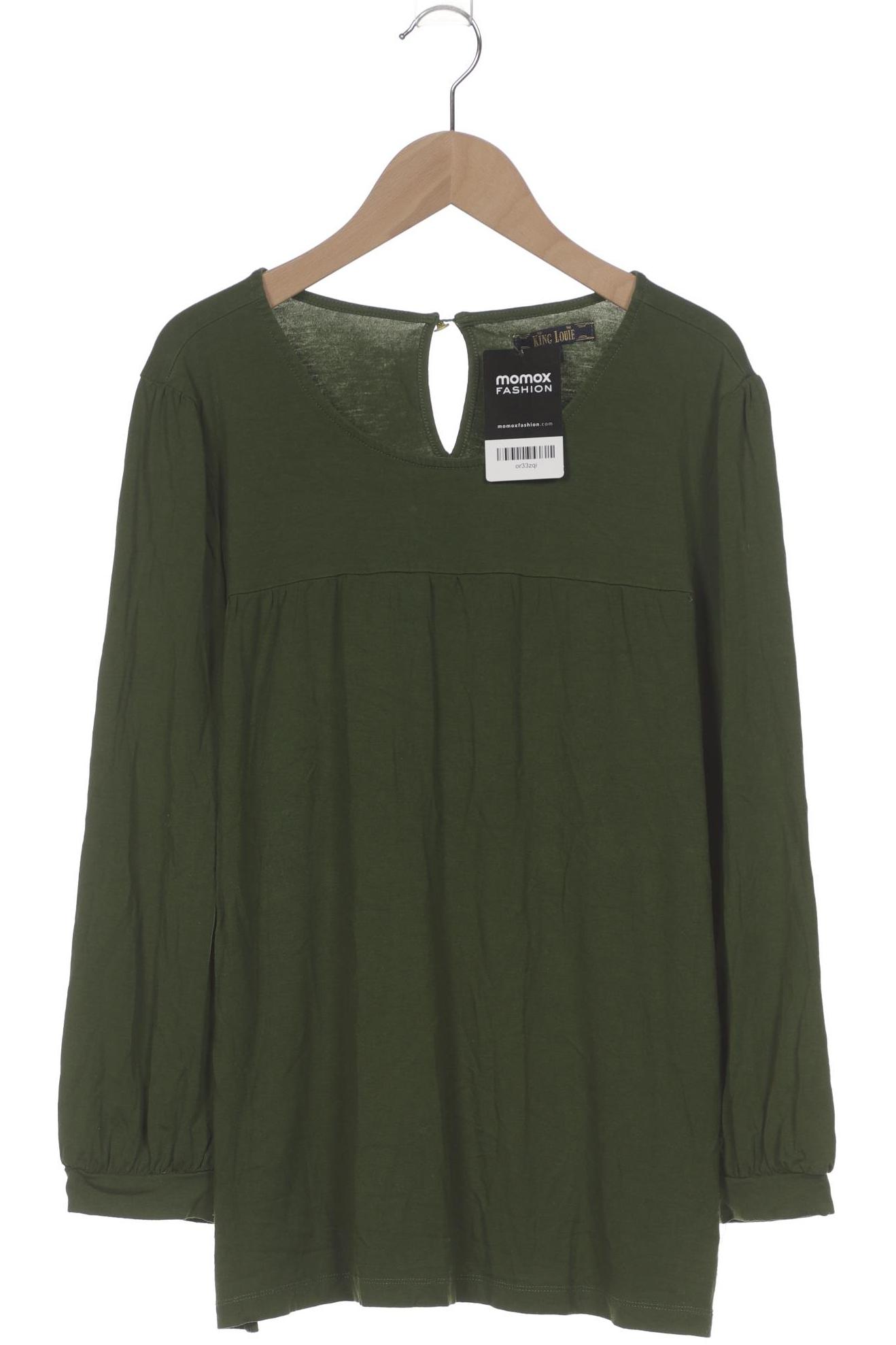

King Louie Damen Langarmshirt, grün, Gr. 44