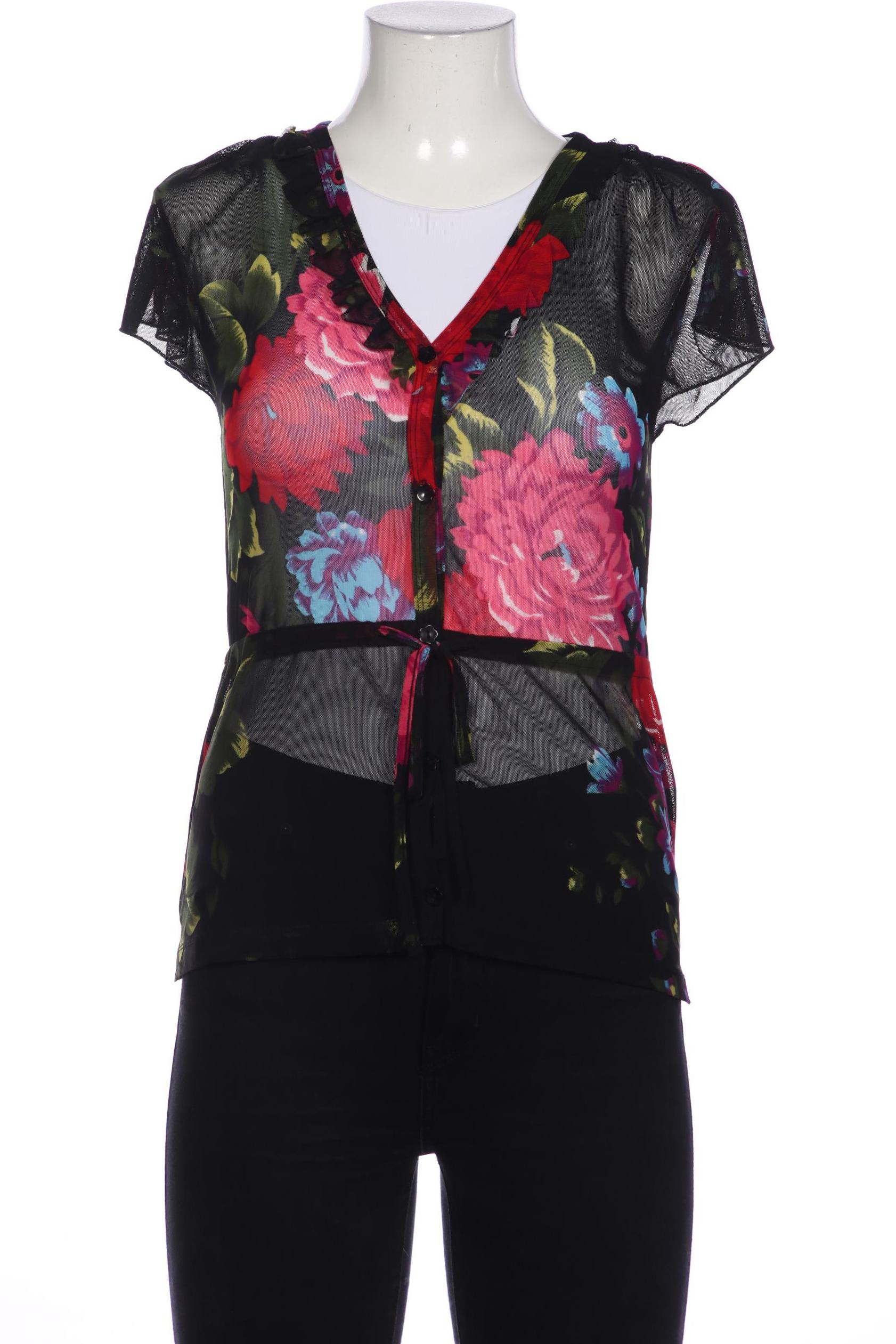

King Louie Damen Bluse, schwarz, Gr. 38