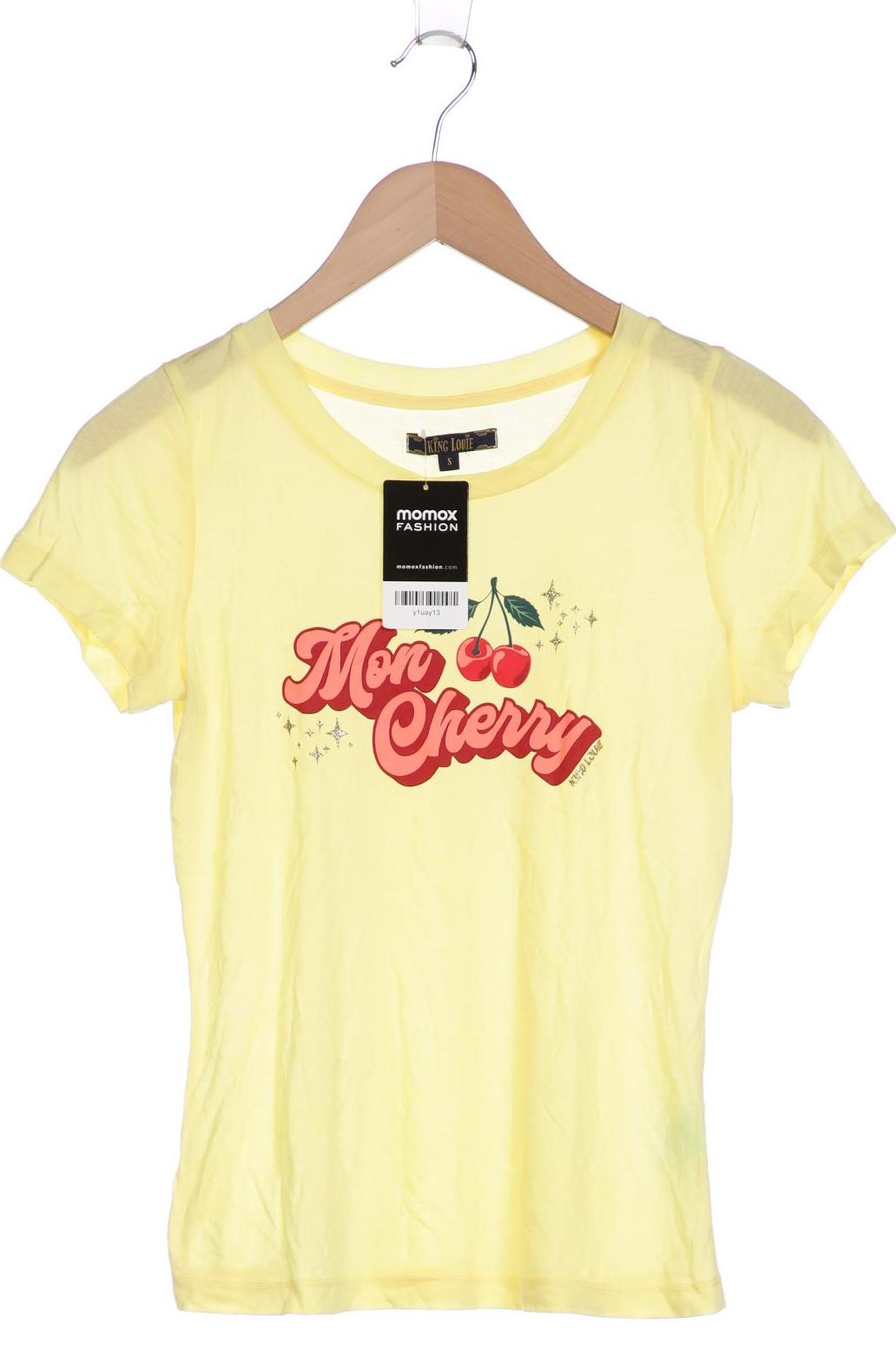 

King Louie Damen T-Shirt, gelb, Gr. 36