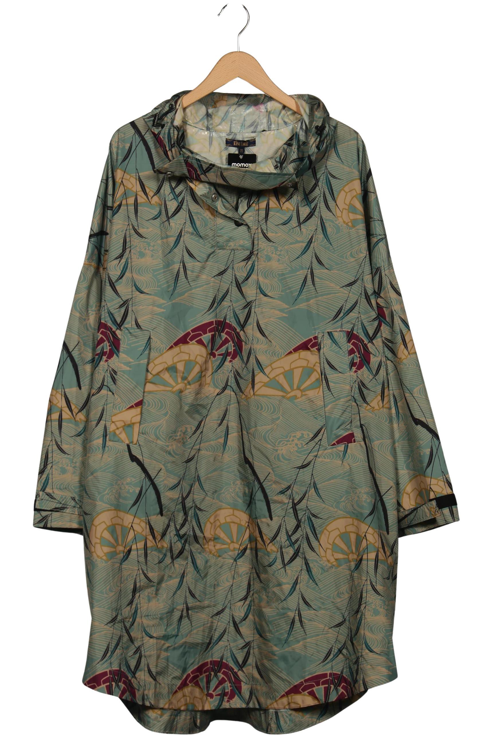 

King Louie Damen Mantel, grün, Gr. uni