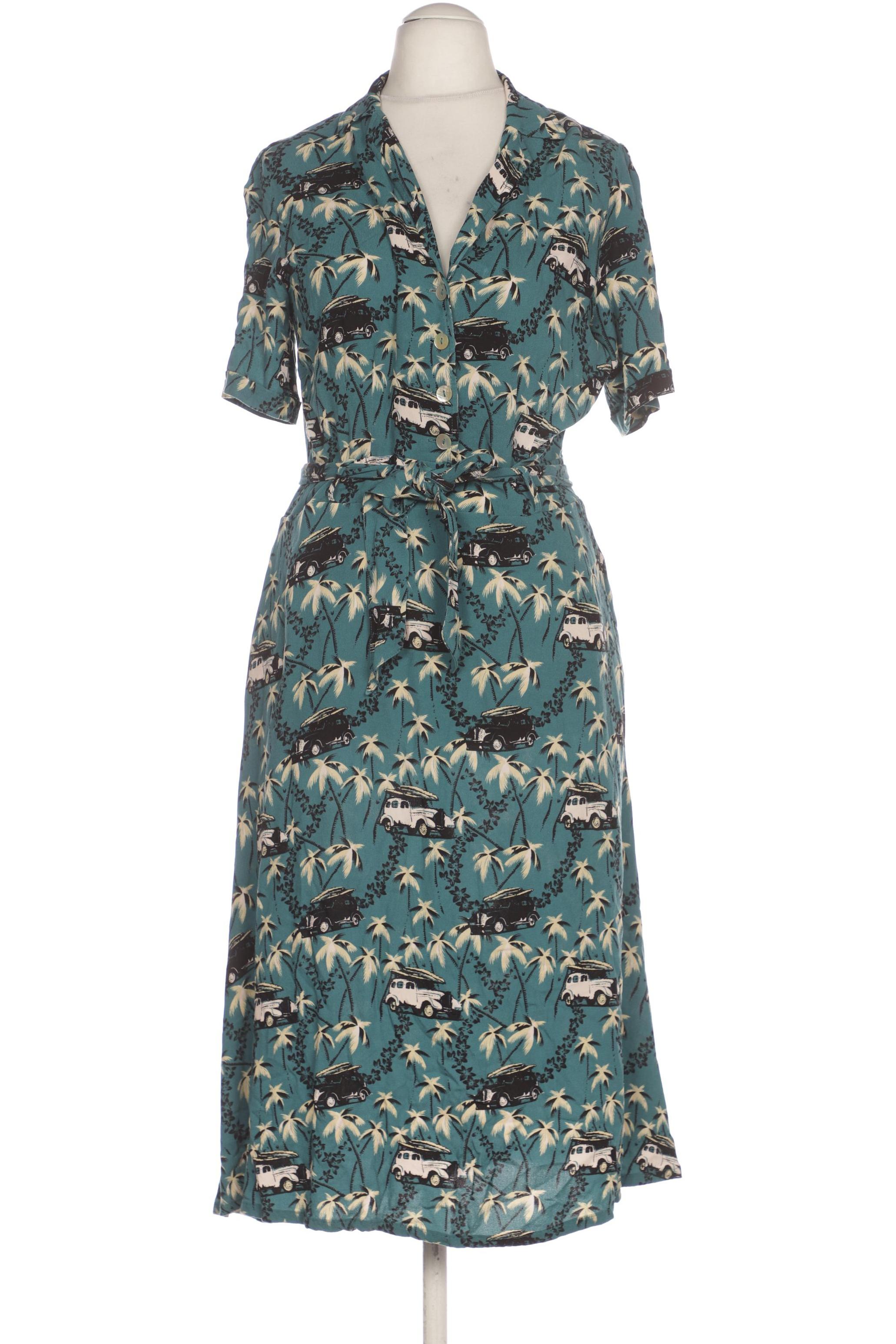 

King Louie Damen Kleid, türkis, Gr. 38