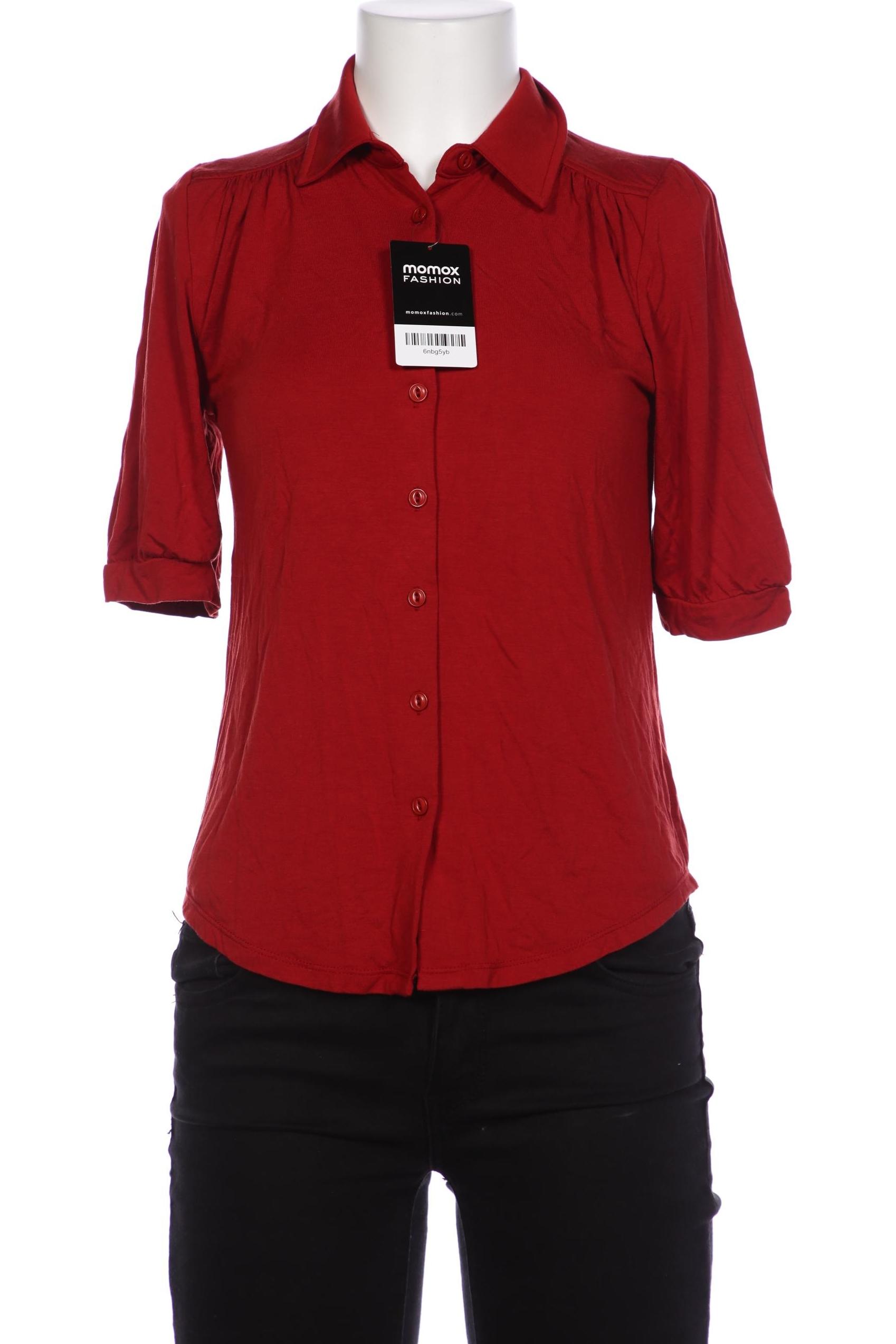 

King Louie Damen Bluse, rot, Gr. 36