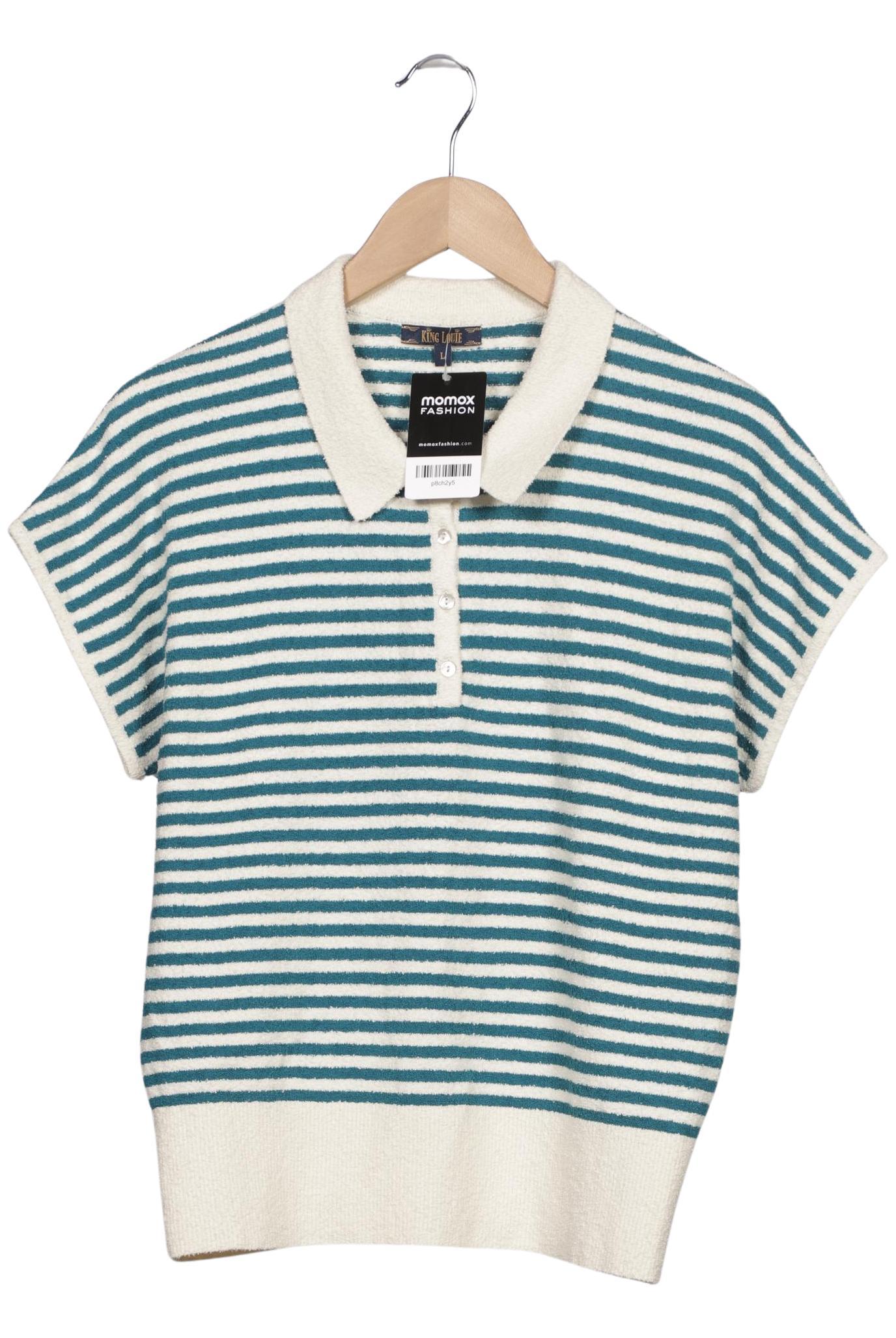 

King Louie Damen Poloshirt, mehrfarbig, Gr. 42