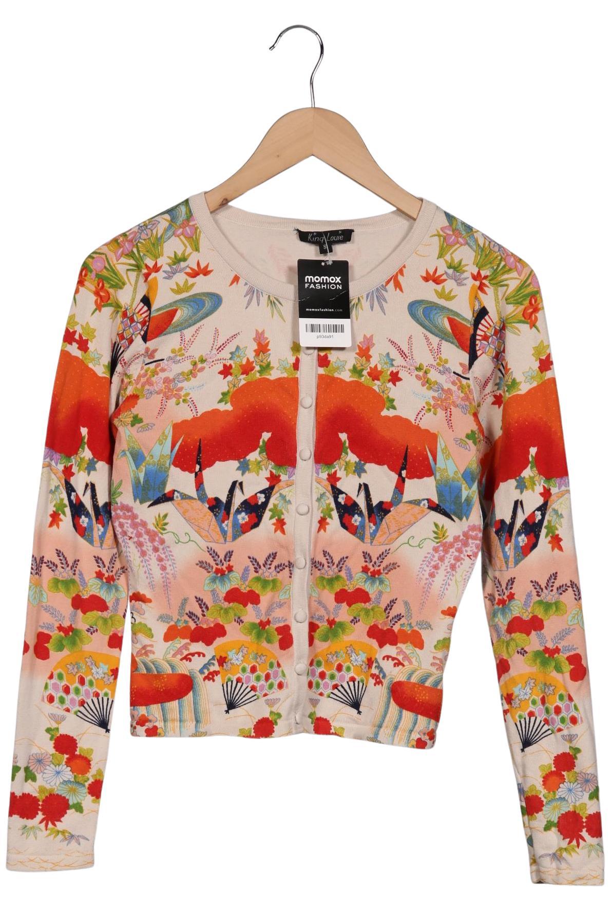 

King Louie Damen Strickjacke, beige, Gr. 36