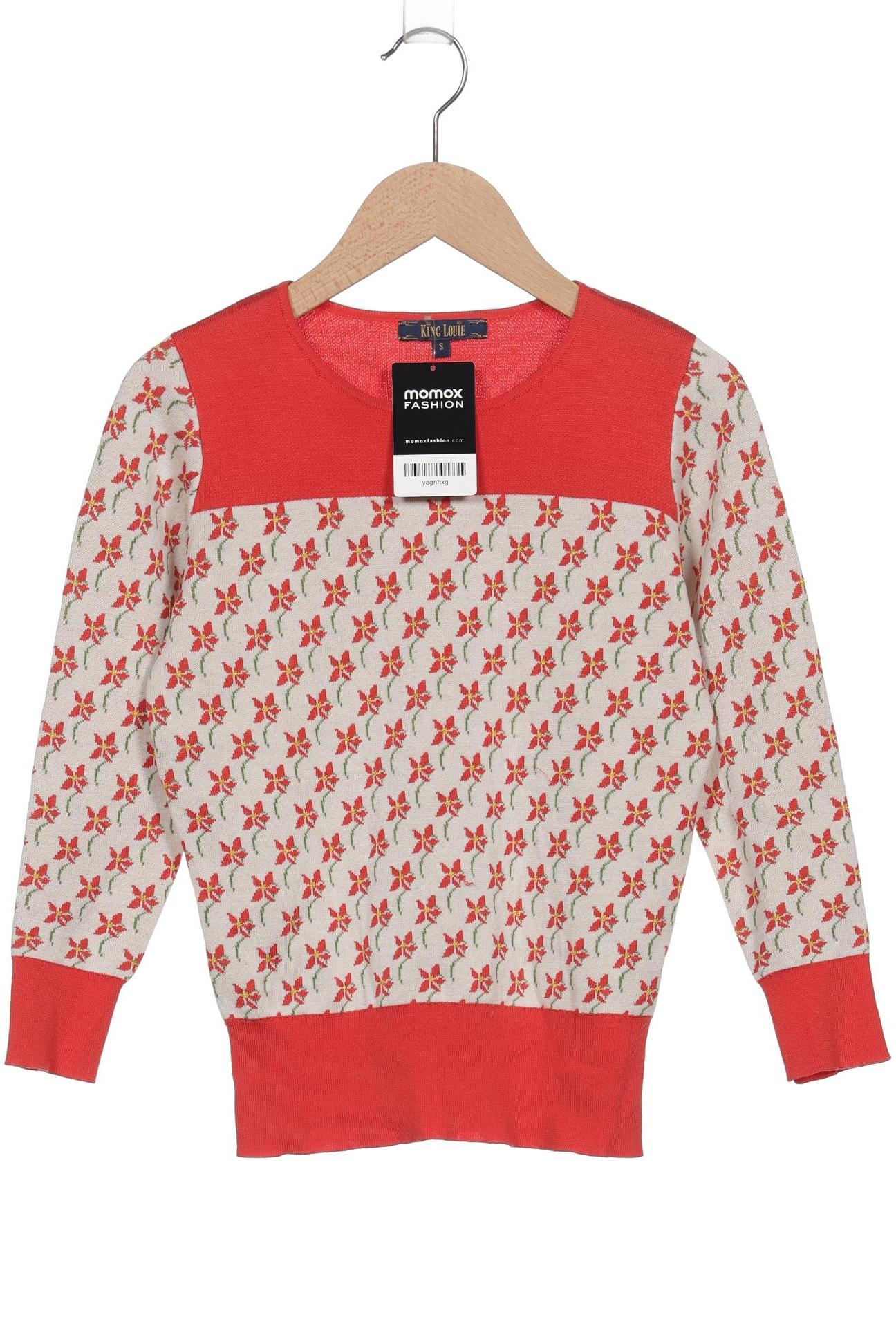 

King Louie Damen Langarmshirt, rot, Gr. 36