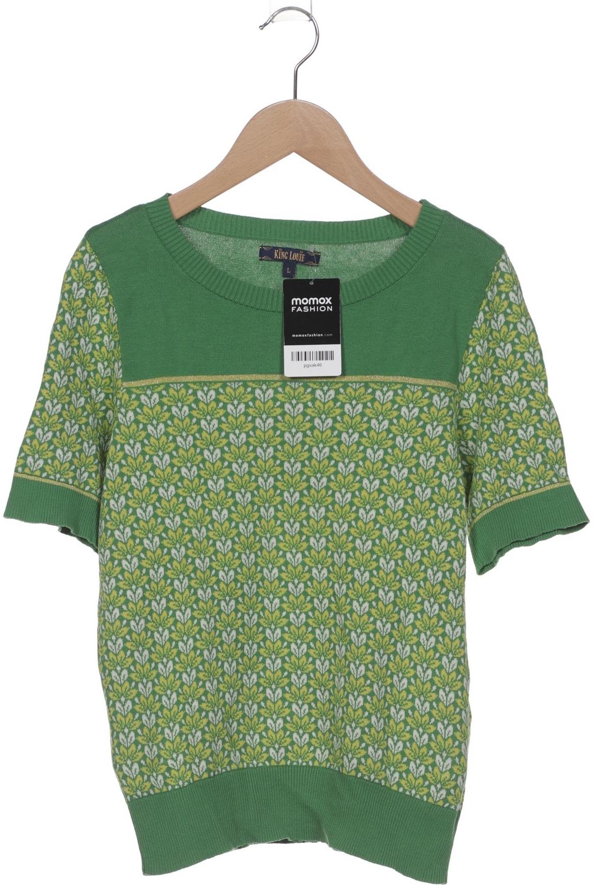 

King Louie Damen Pullover, grün, Gr. 42