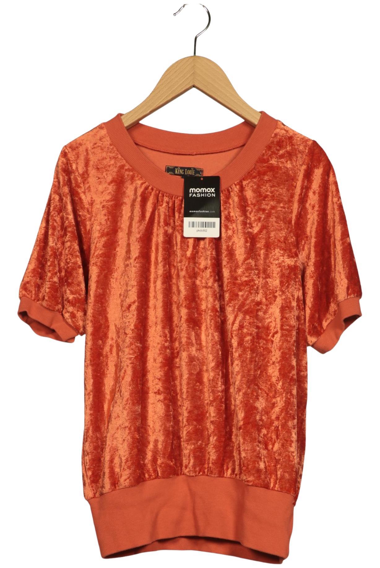 

King Louie Damen T-Shirt, orange, Gr. 36