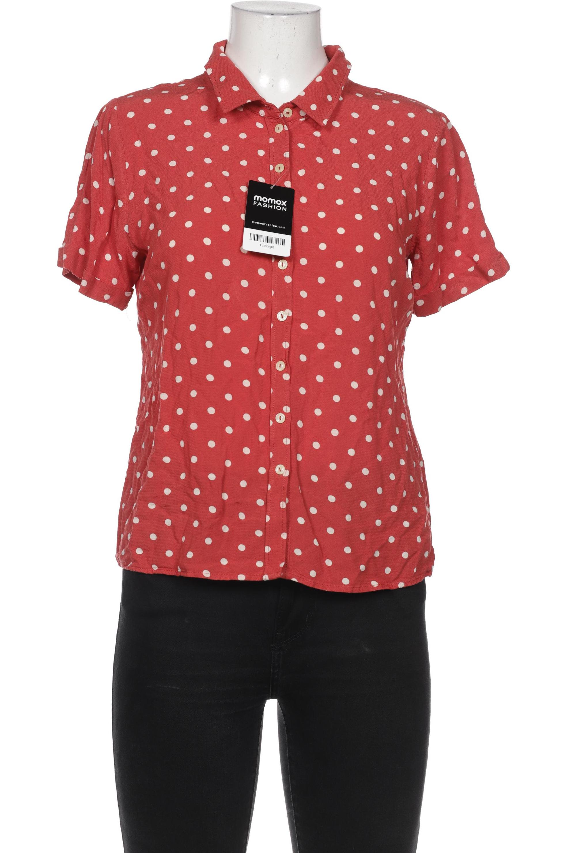 

King Louie Damen Bluse, rot, Gr. 40