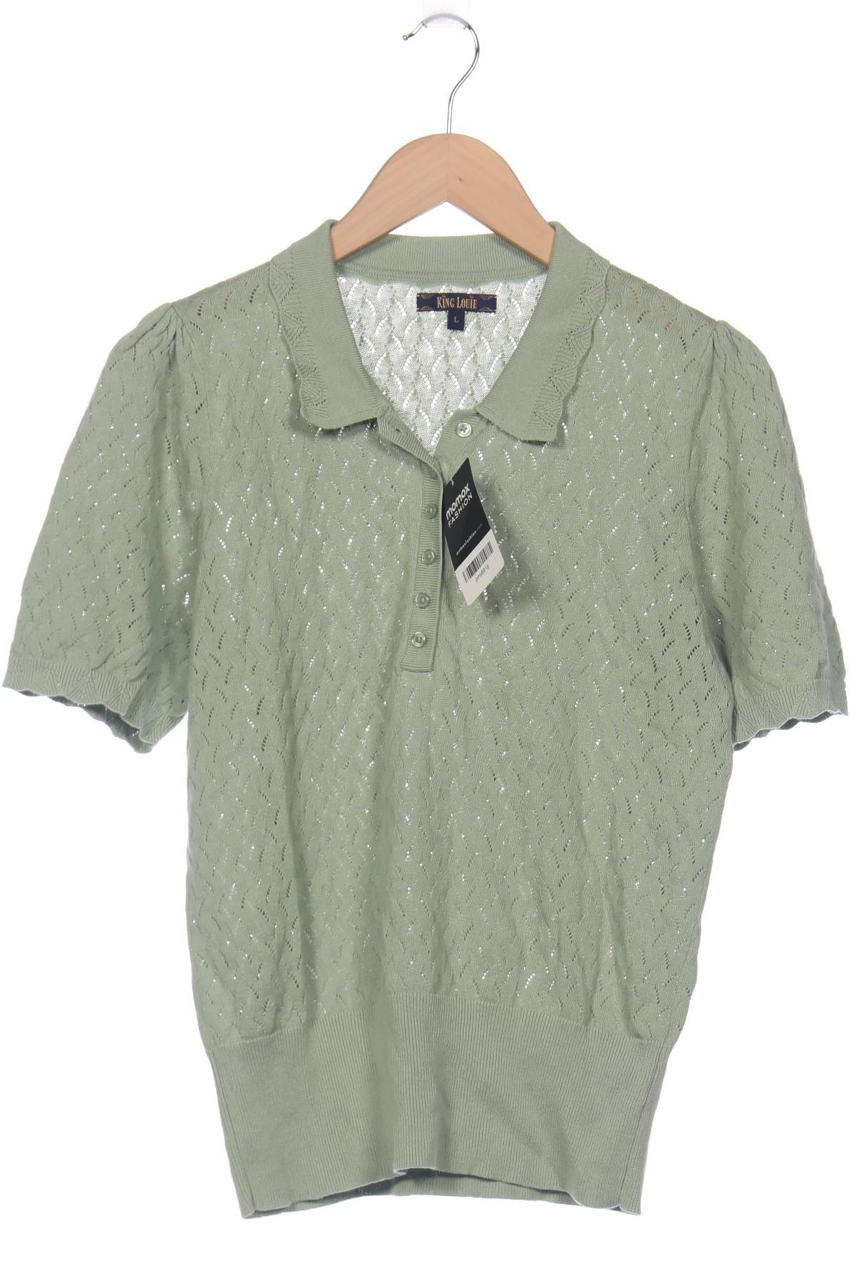 

King Louie Damen Pullover, grün, Gr. 42