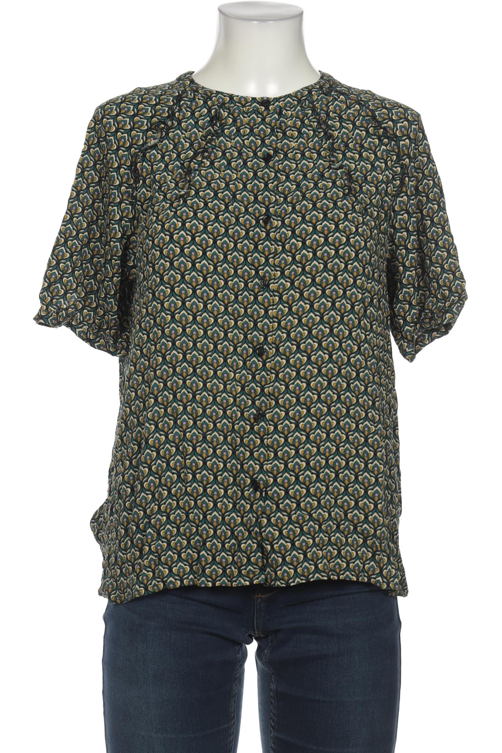 

King Louie Damen Bluse, grün, Gr. 38