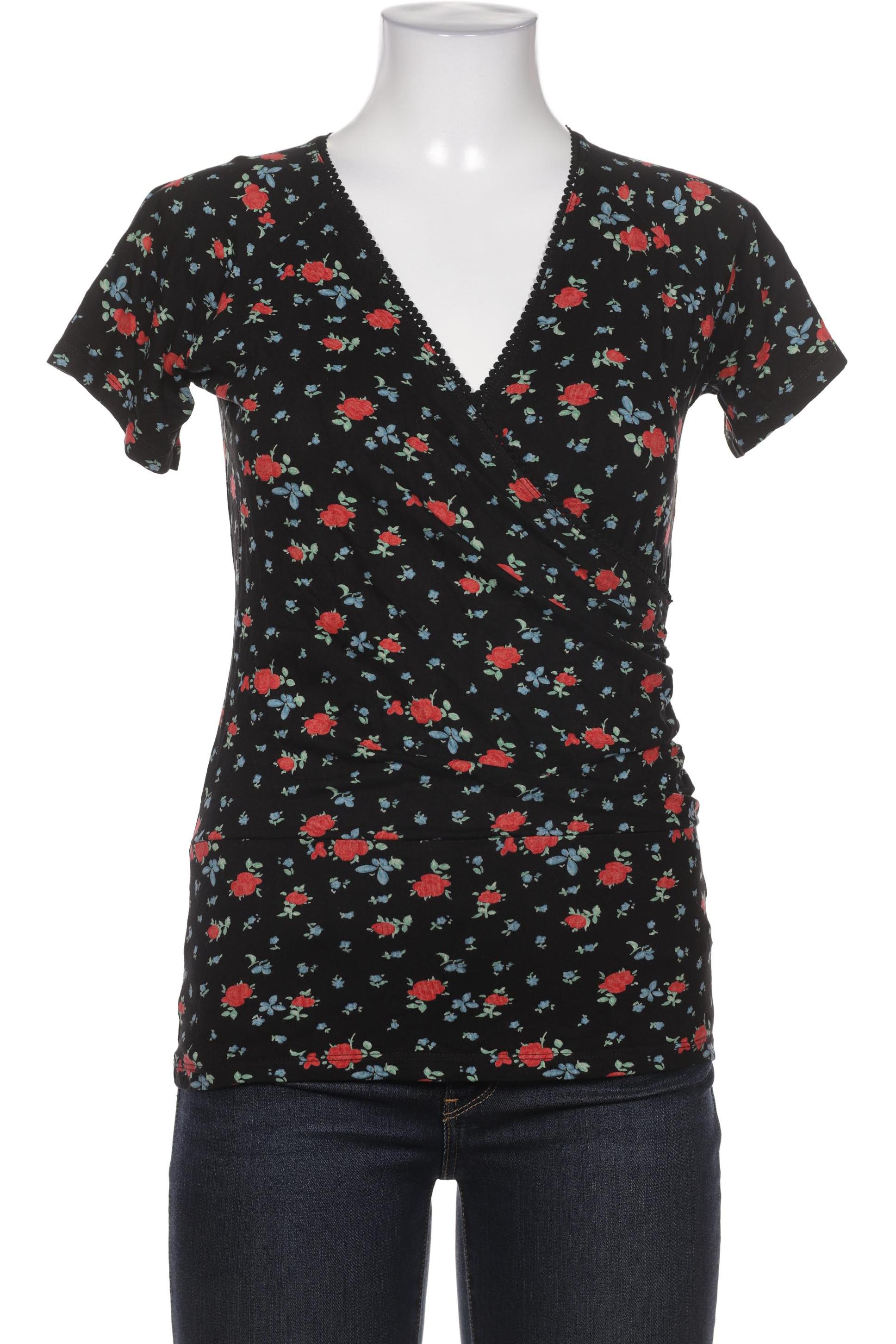 

King Louie Damen Bluse, schwarz, Gr. 38