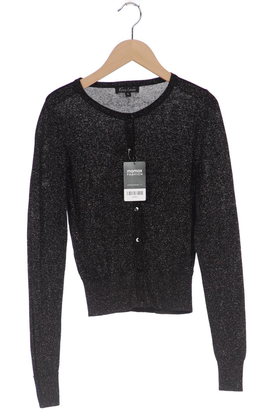 

KING LOUIE Damen Strickjacke, schwarz