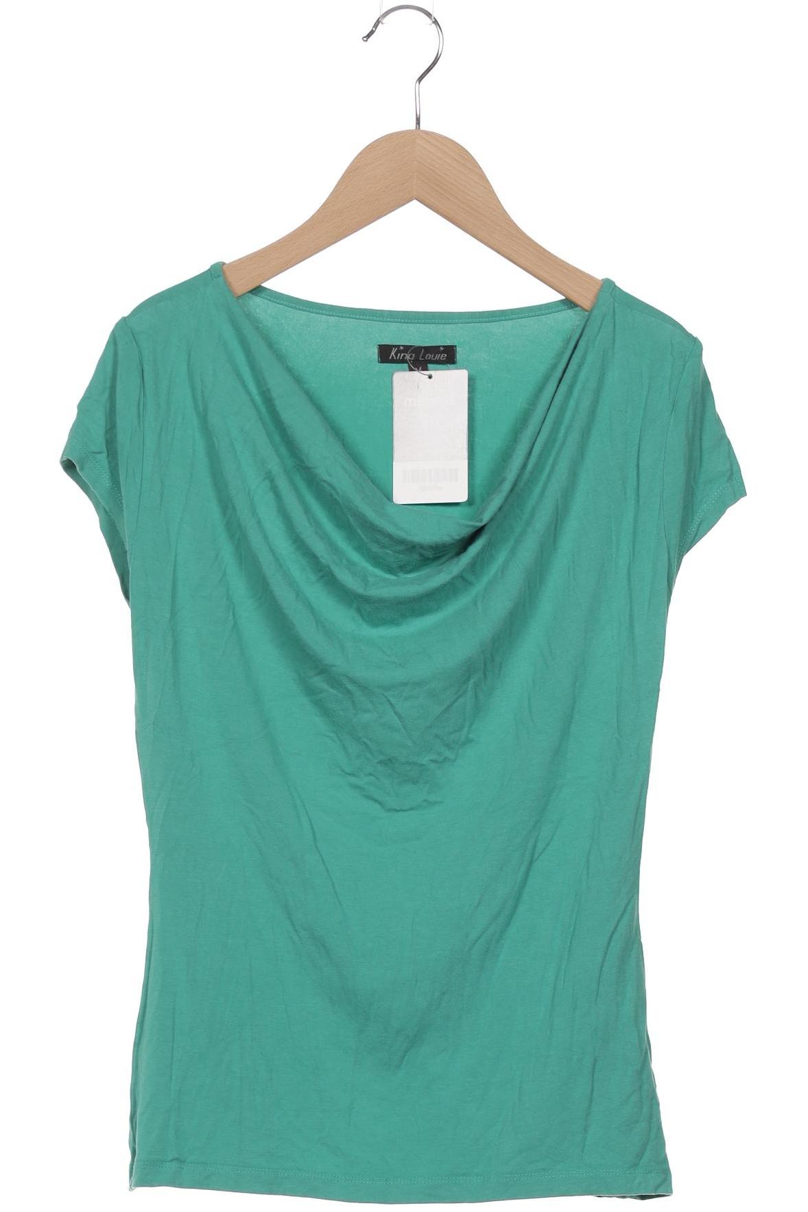 

King Louie Damen T-Shirt, türkis, Gr. 38