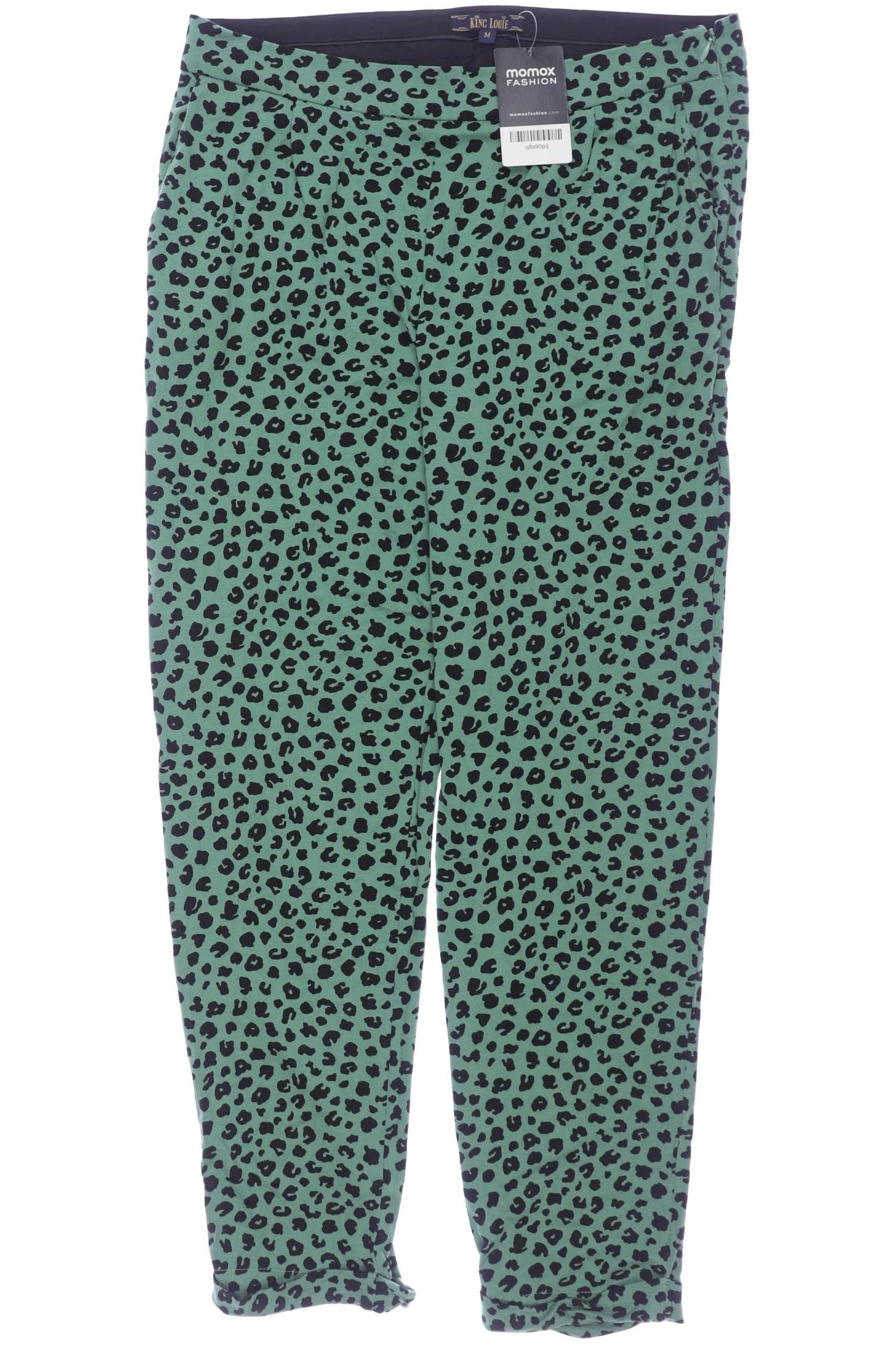 

King Louie Damen Stoffhose, grün, Gr. 0