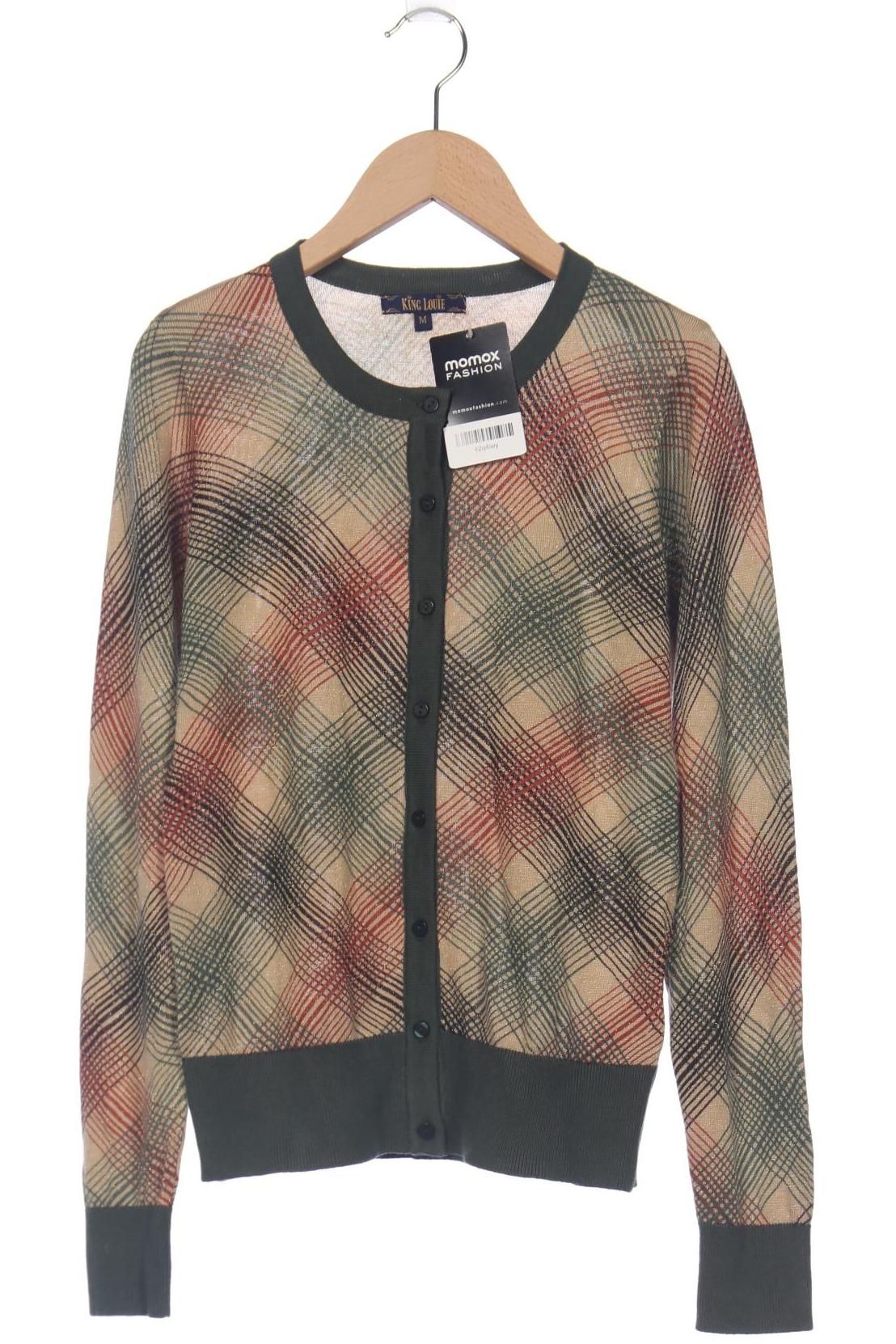 

King Louie Damen Strickjacke, grün, Gr. 38