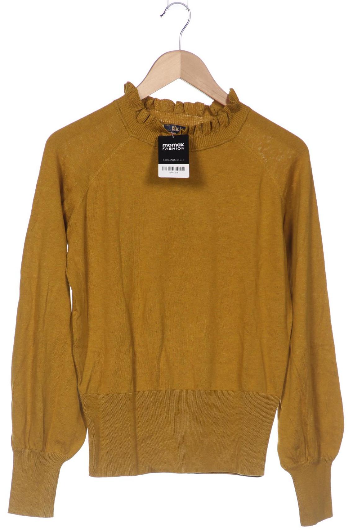 

King Louie Damen Pullover, grün, Gr. 38