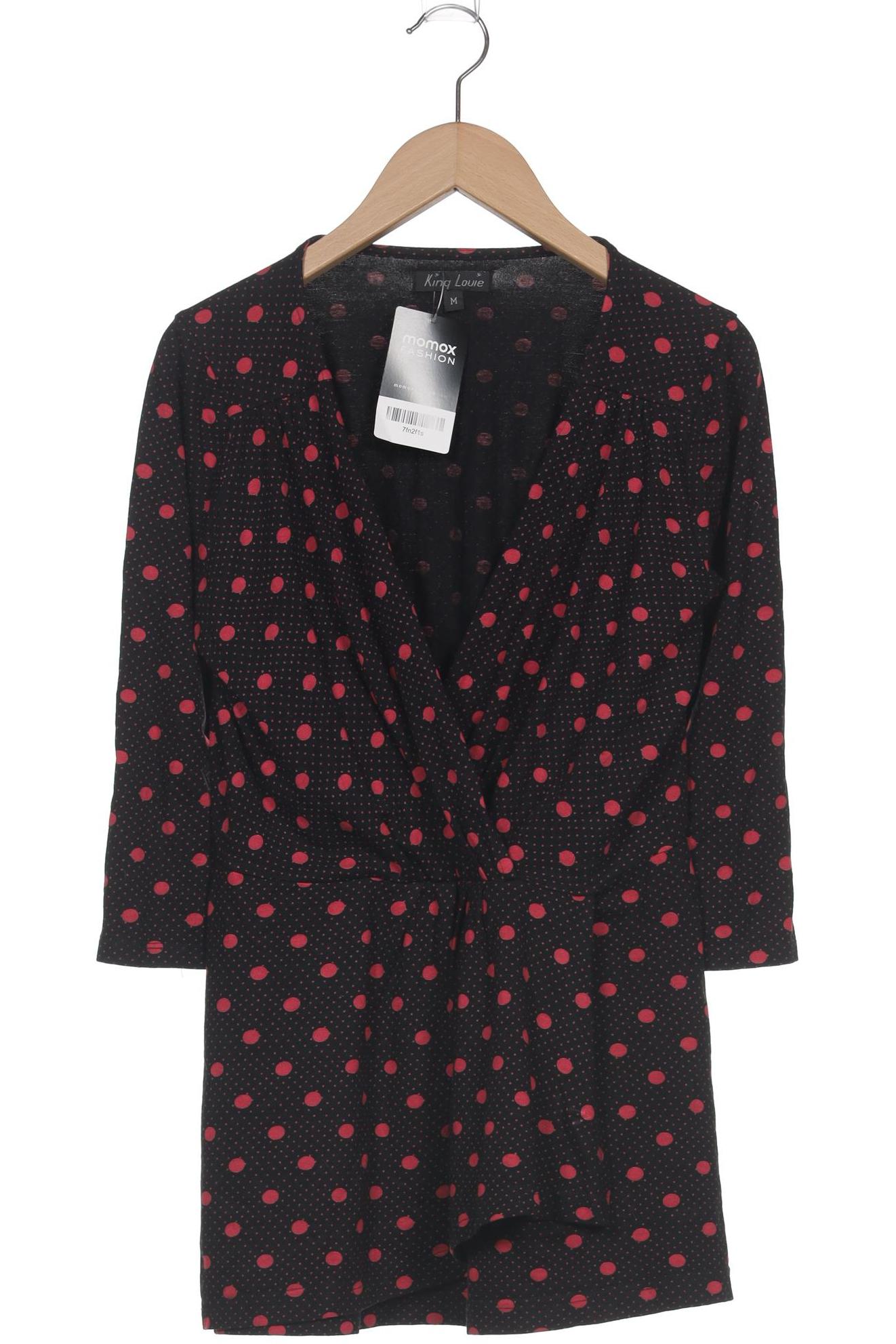 

King Louie Damen Langarmshirt, schwarz, Gr. 38