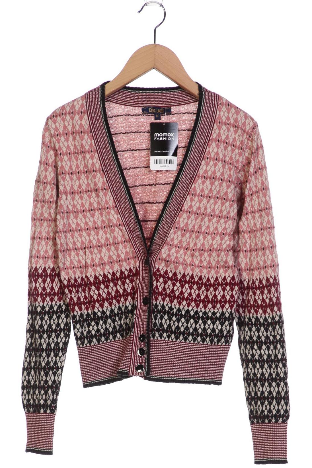 

King Louie Damen Strickjacke, pink, Gr. 38