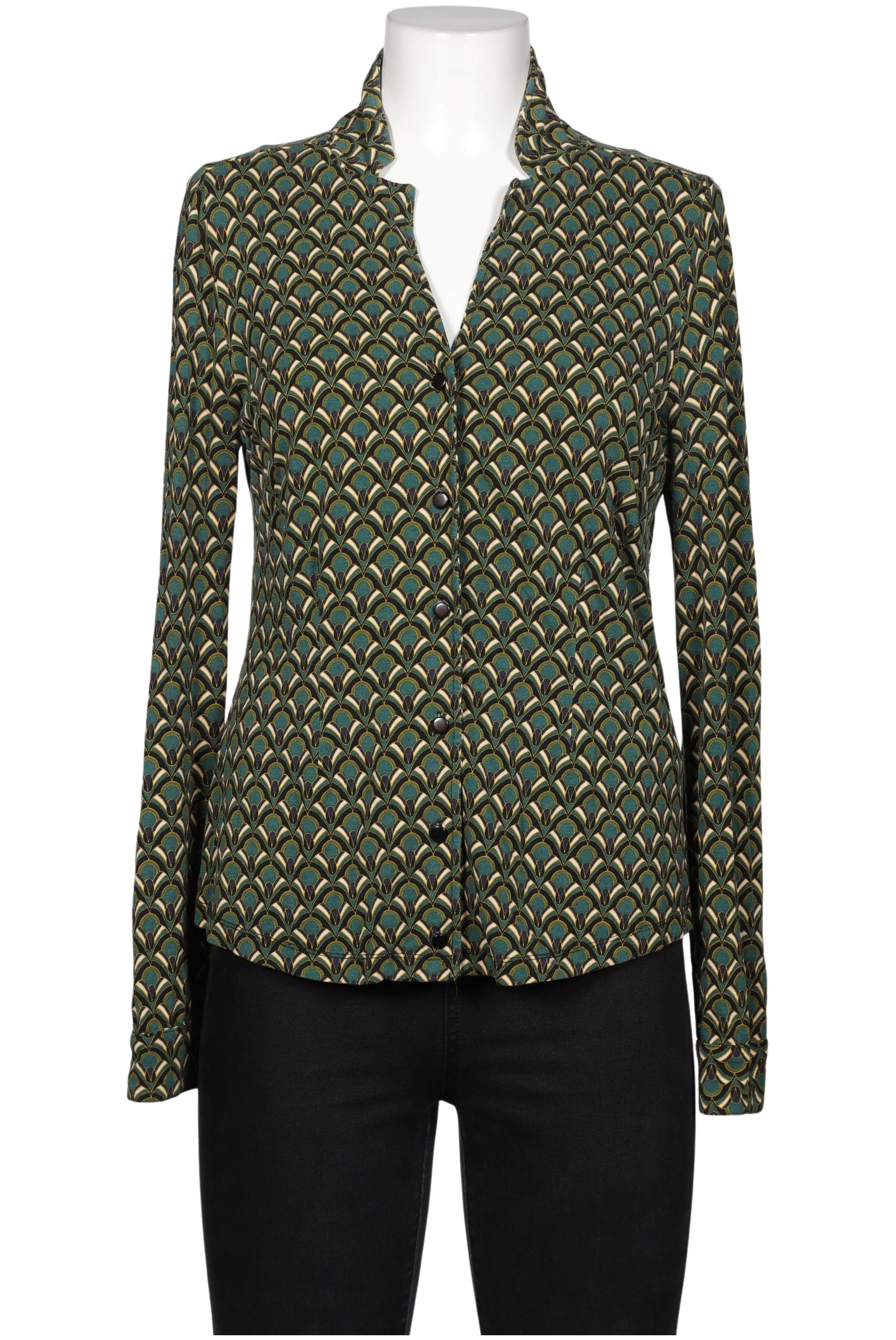 

King Louie Damen Bluse, grün, Gr. 42