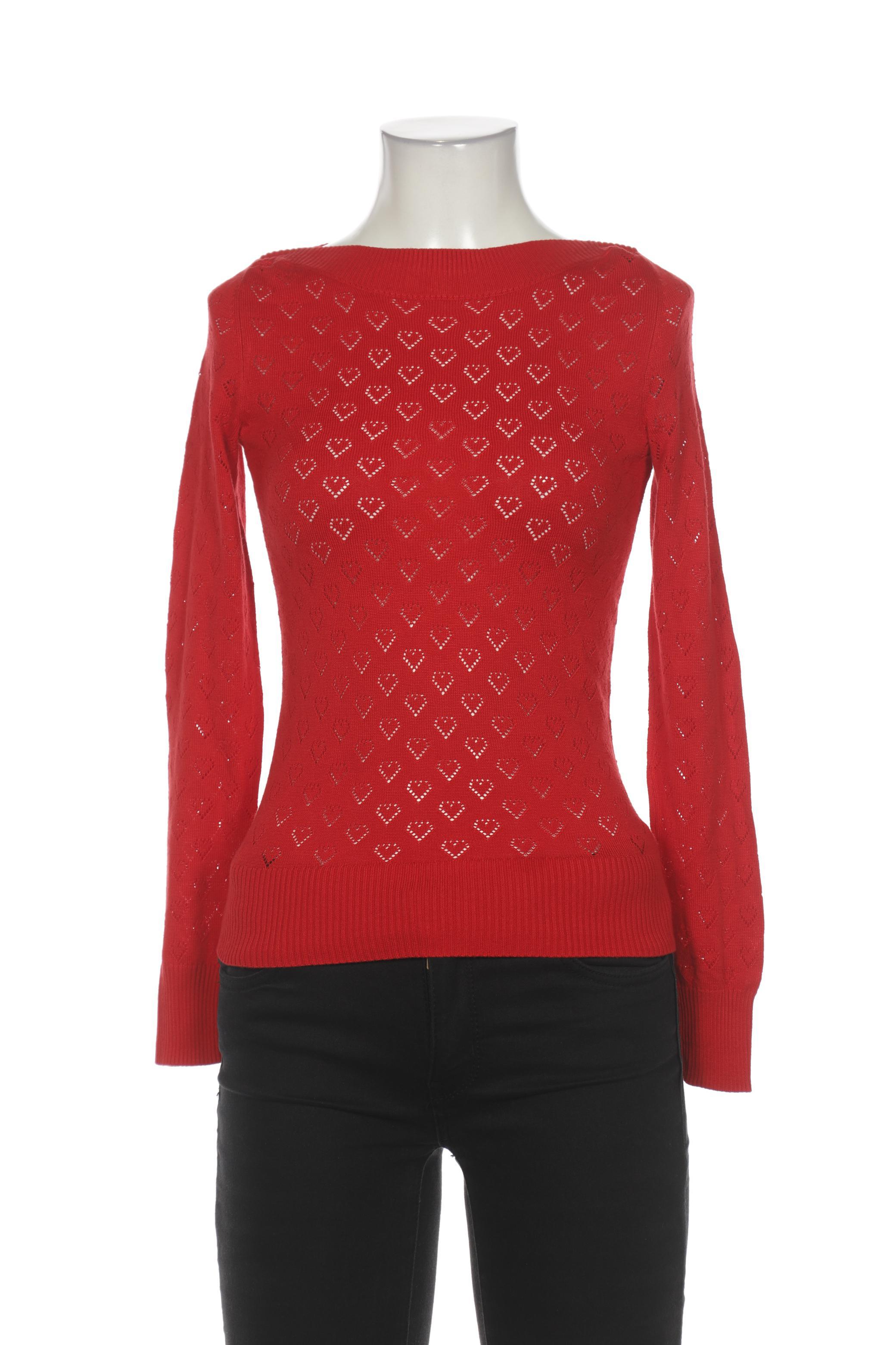 

King Louie Damen Pullover, rot, Gr. 34