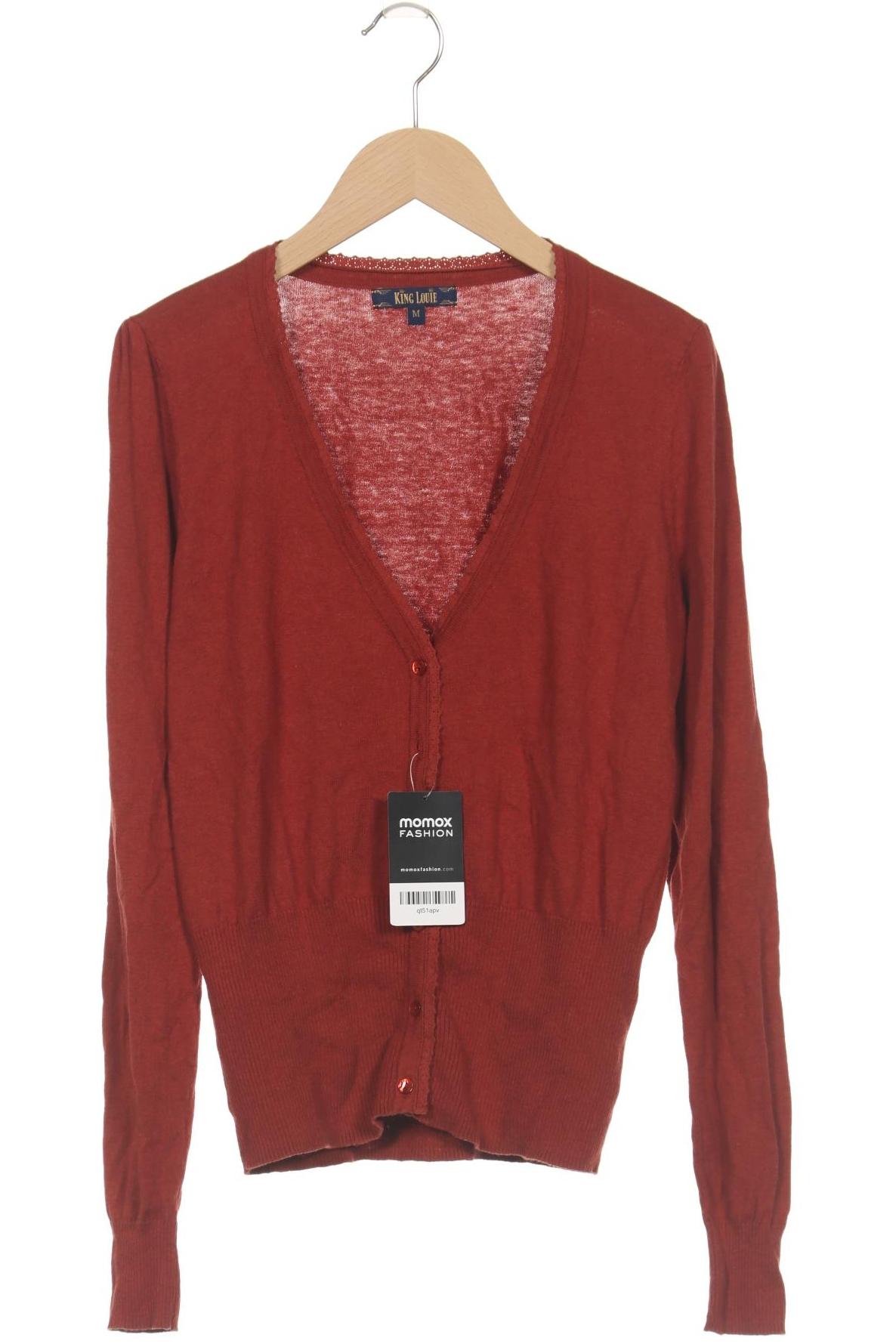 

King Louie Damen Strickjacke, rot, Gr. 38