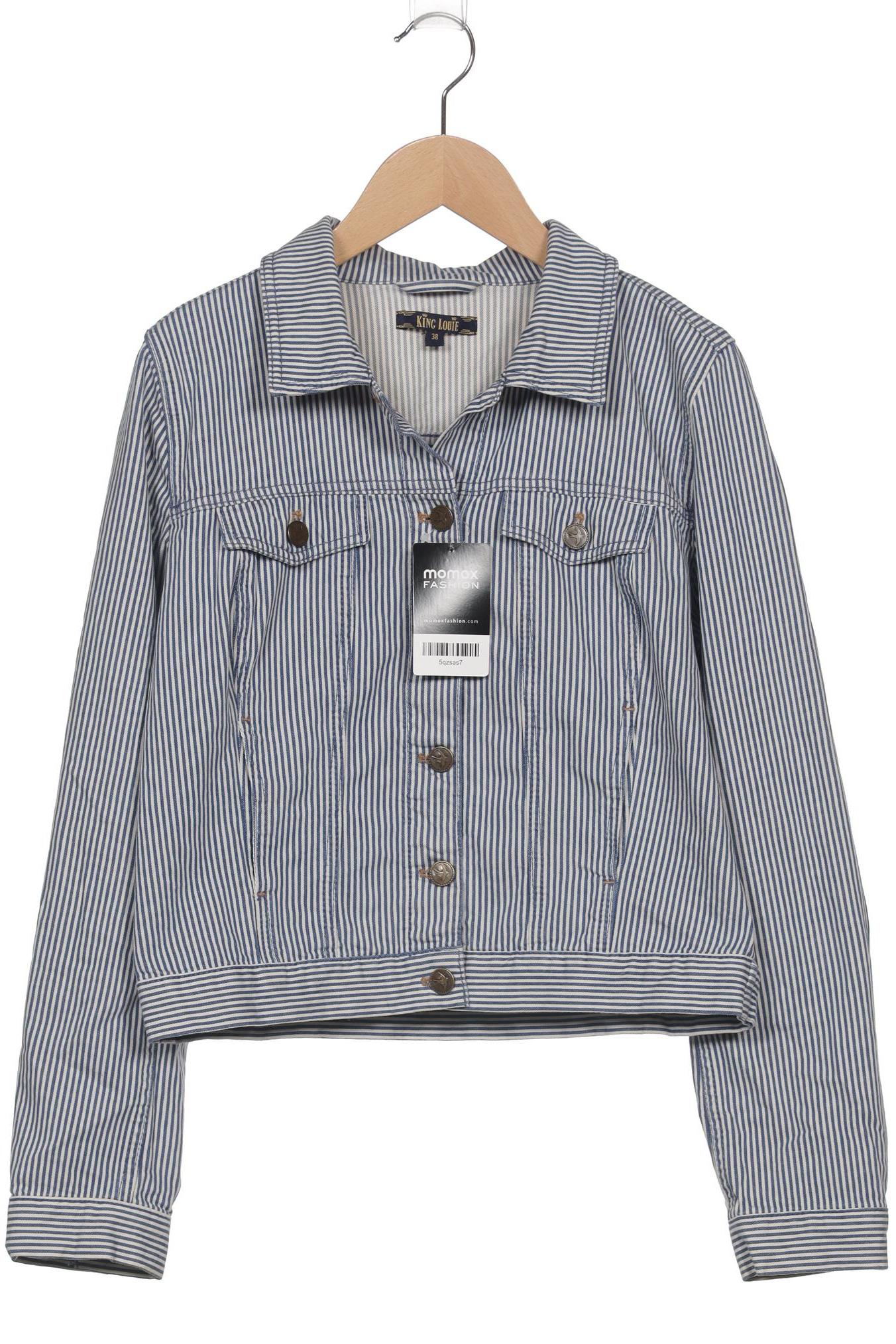 

King Louie Damen Jacke, blau, Gr. 38
