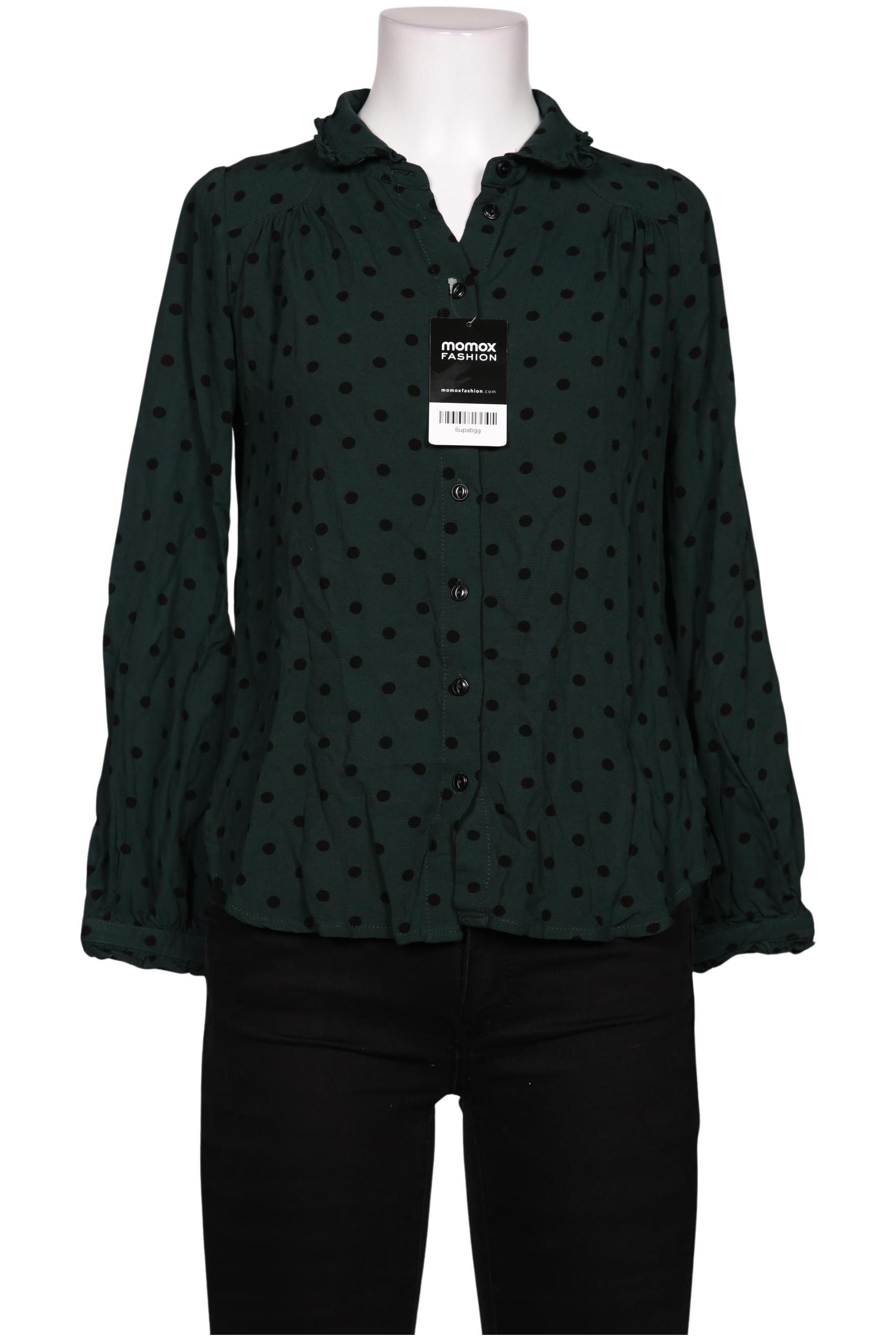 

King Louie Damen Bluse, türkis, Gr. 34