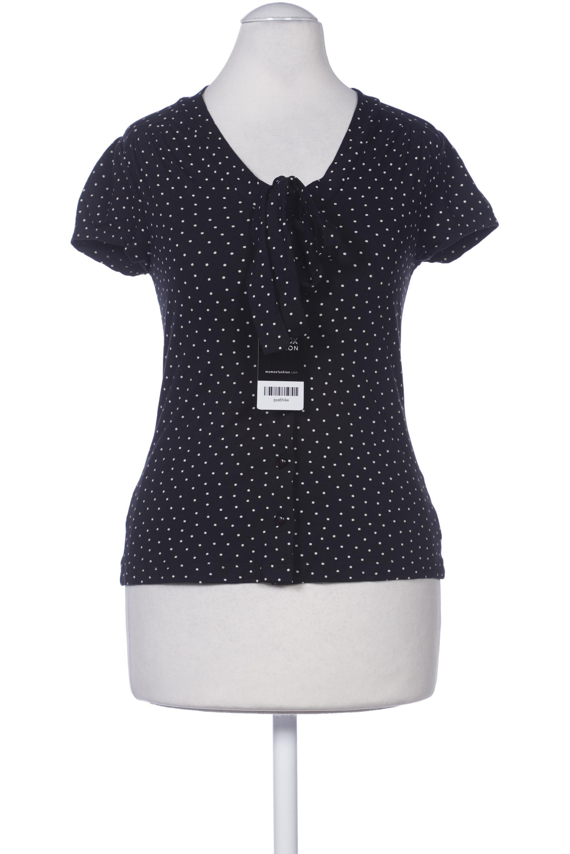 

King Louie Damen Bluse, schwarz, Gr. 34