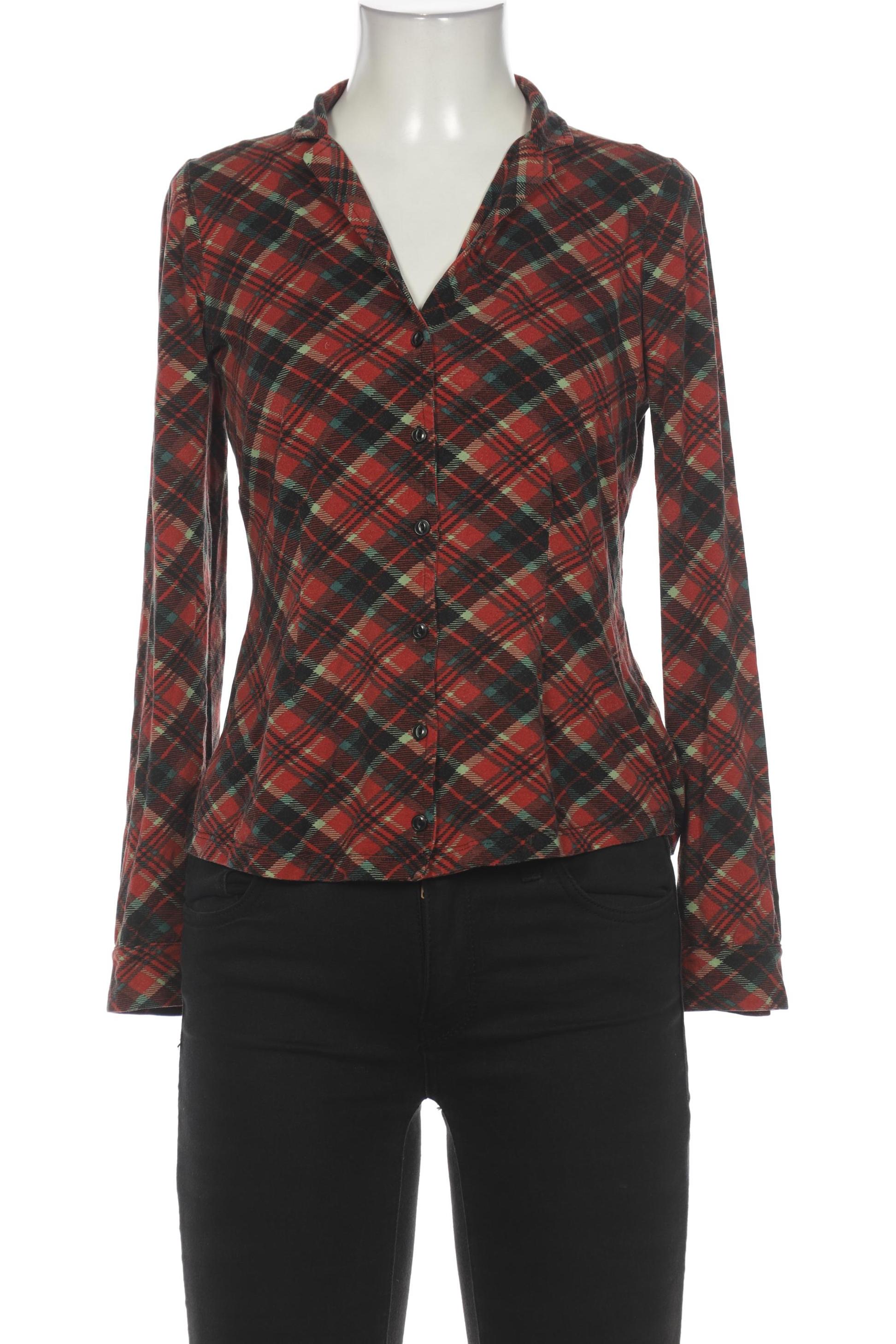 

King Louie Damen Bluse, rot, Gr. 36