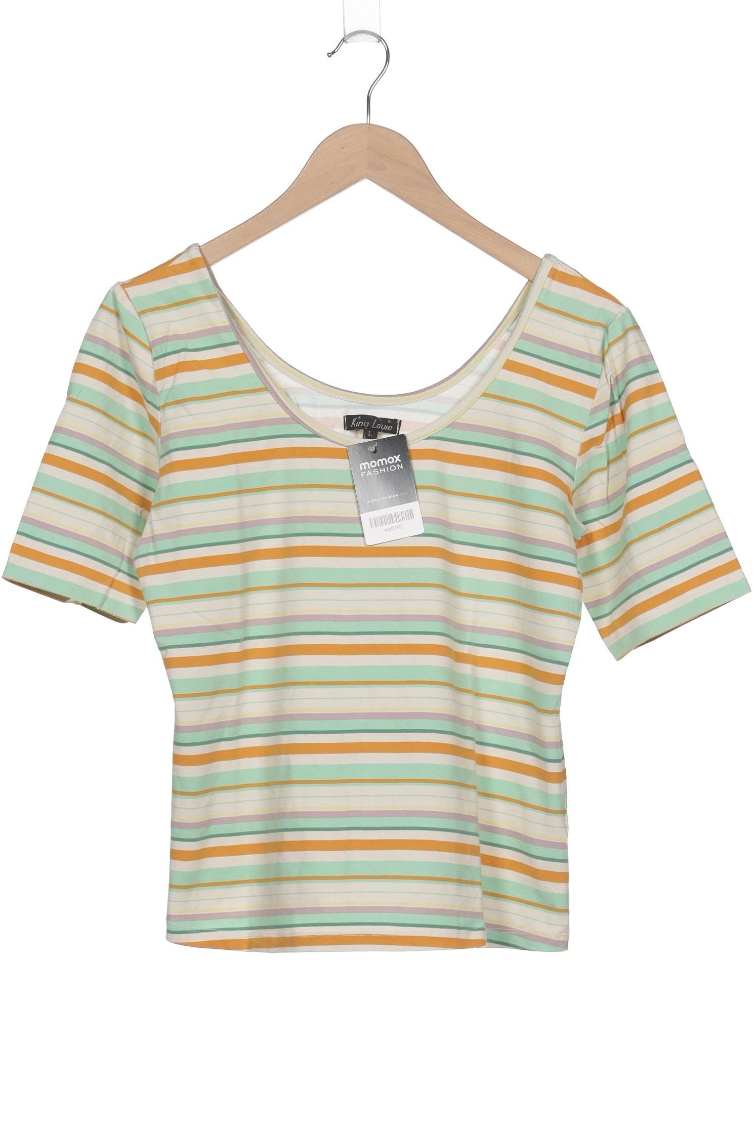 

King Louie Damen T-Shirt, cremeweiß, Gr. 42