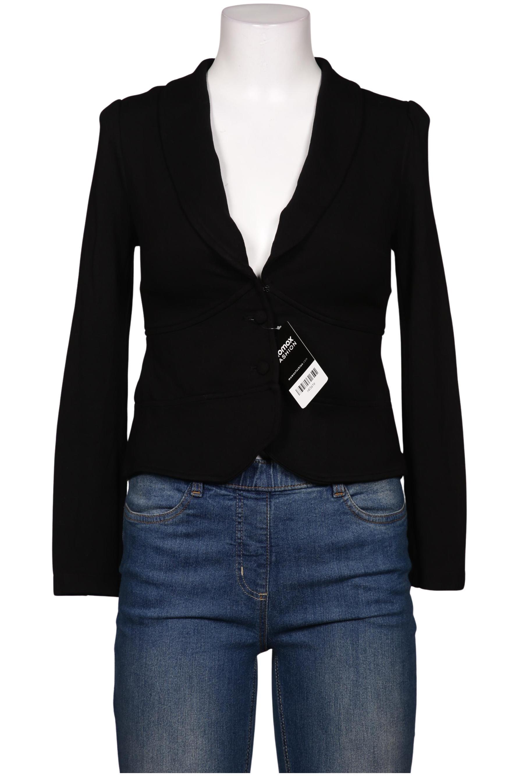 

King Louie Damen Blazer, schwarz, Gr. 36