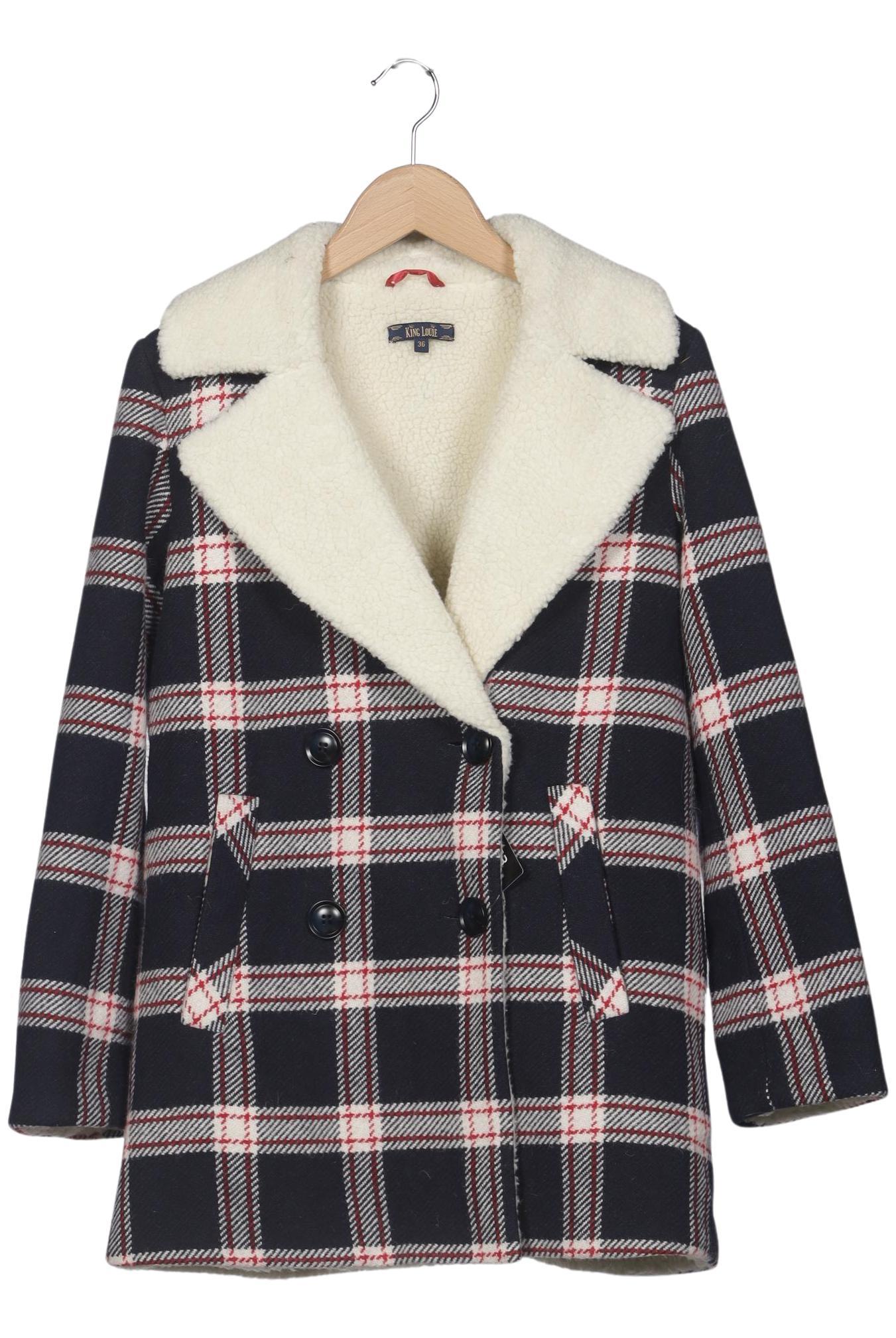 

King Louie Damen Mantel, mehrfarbig, Gr. 36