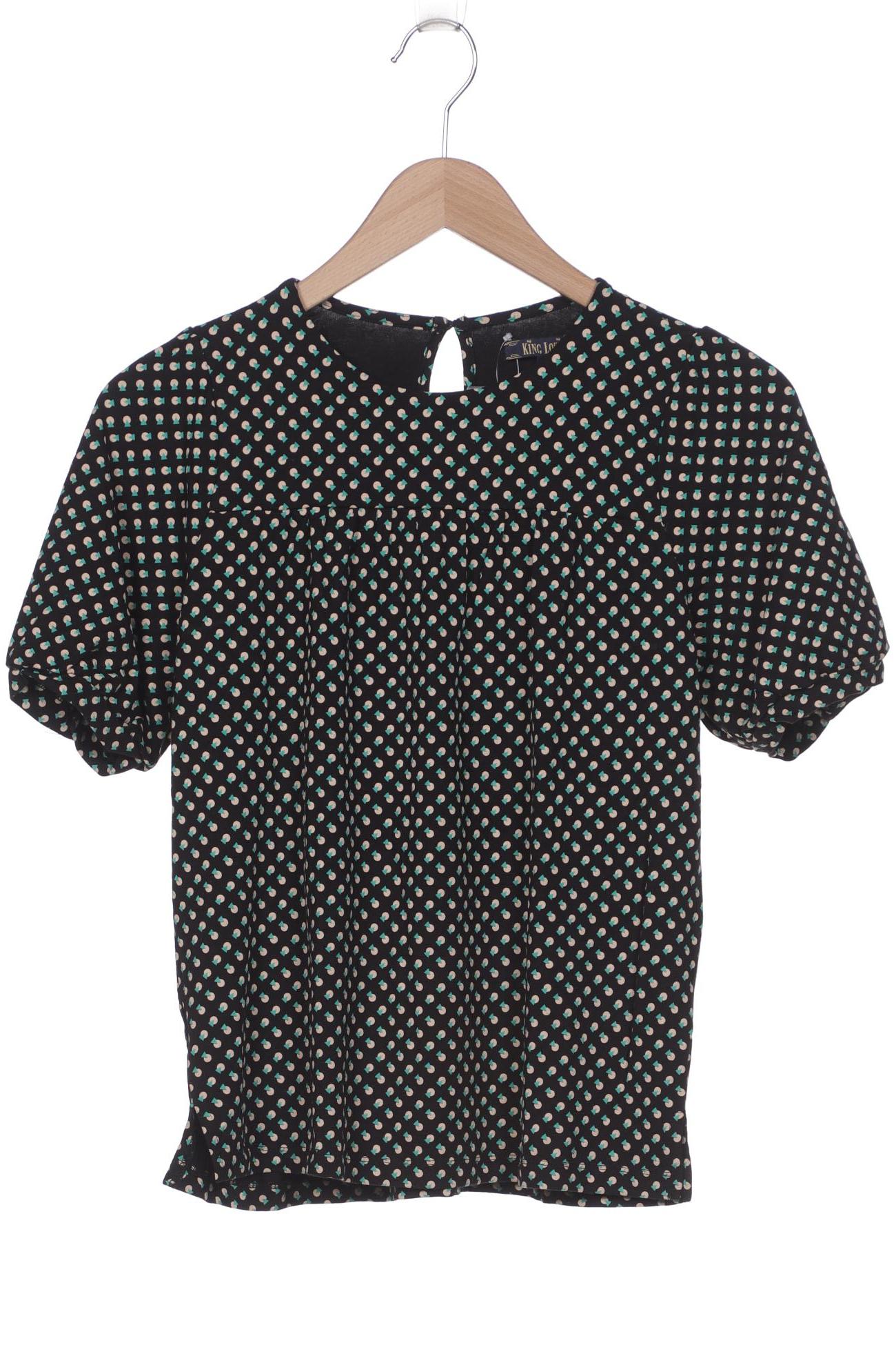 

King Louie Damen T-Shirt, schwarz, Gr. 36