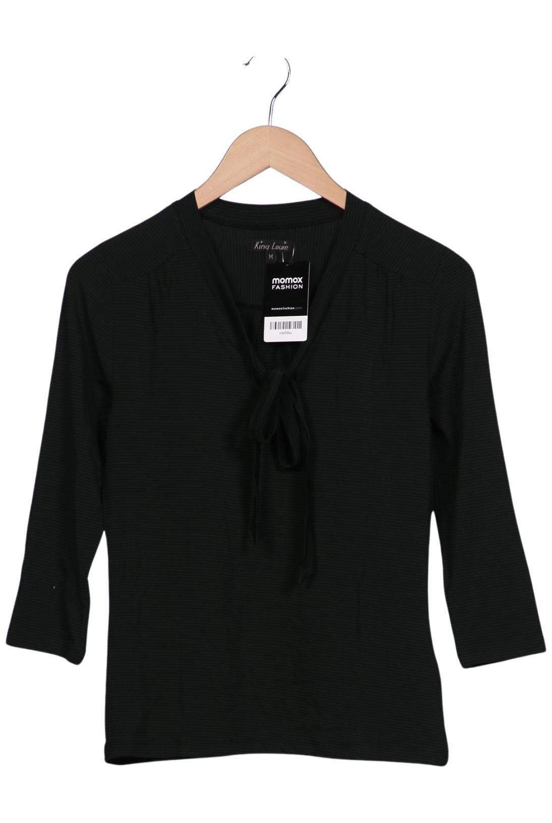 

King Louie Damen Langarmshirt, schwarz, Gr. 38