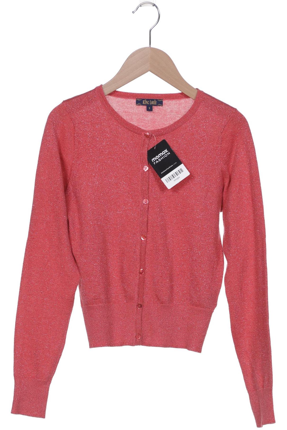 

King Louie Damen Strickjacke, pink, Gr. 36