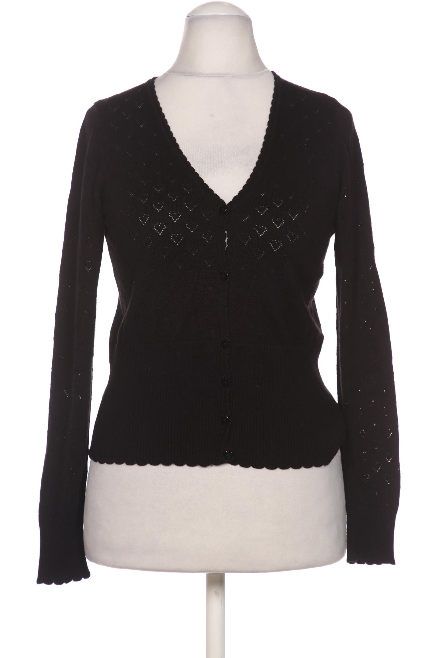 

King Louie Damen Strickjacke, schwarz, Gr. 38
