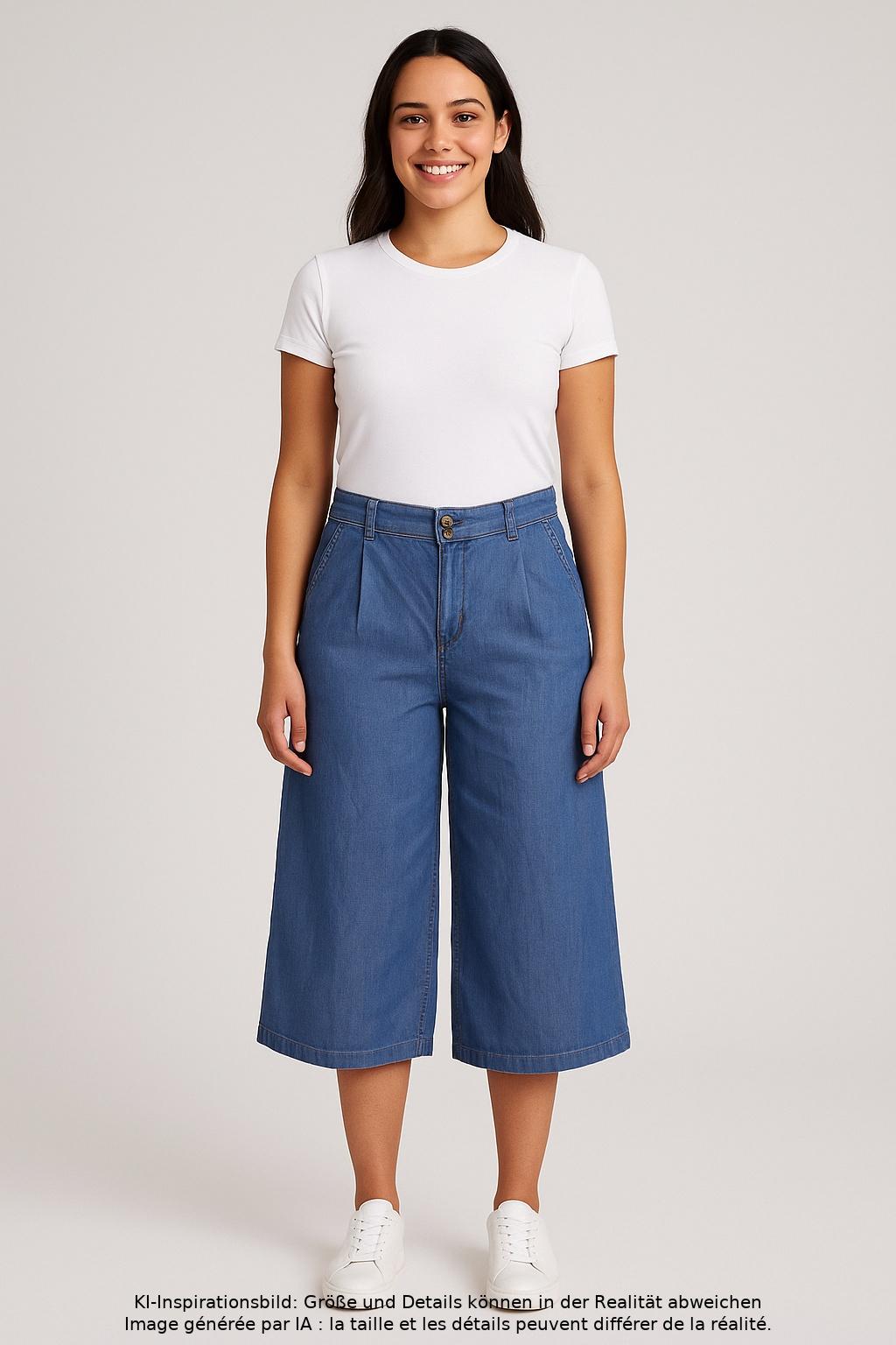 

King Louie Damen Jeans, blau, Gr. 38