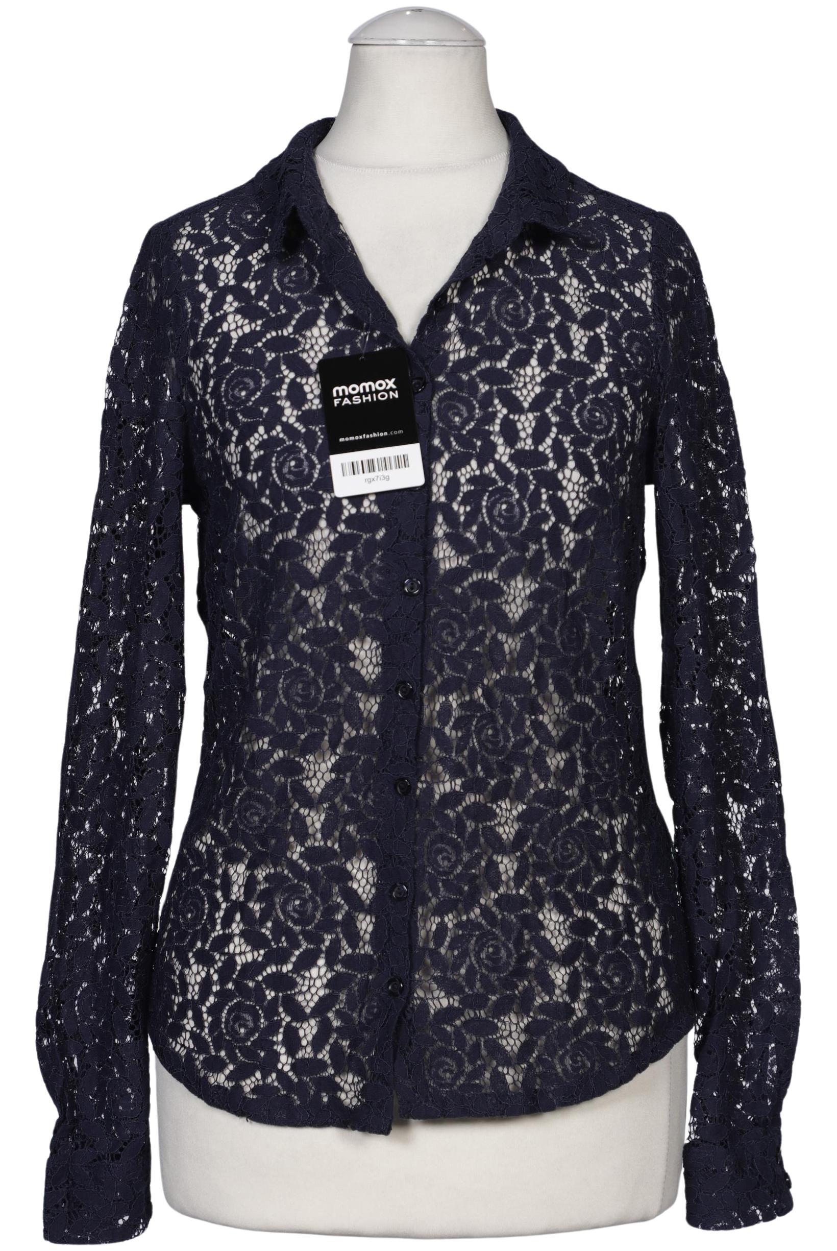 

King Louie Damen Bluse, marineblau, Gr. 36