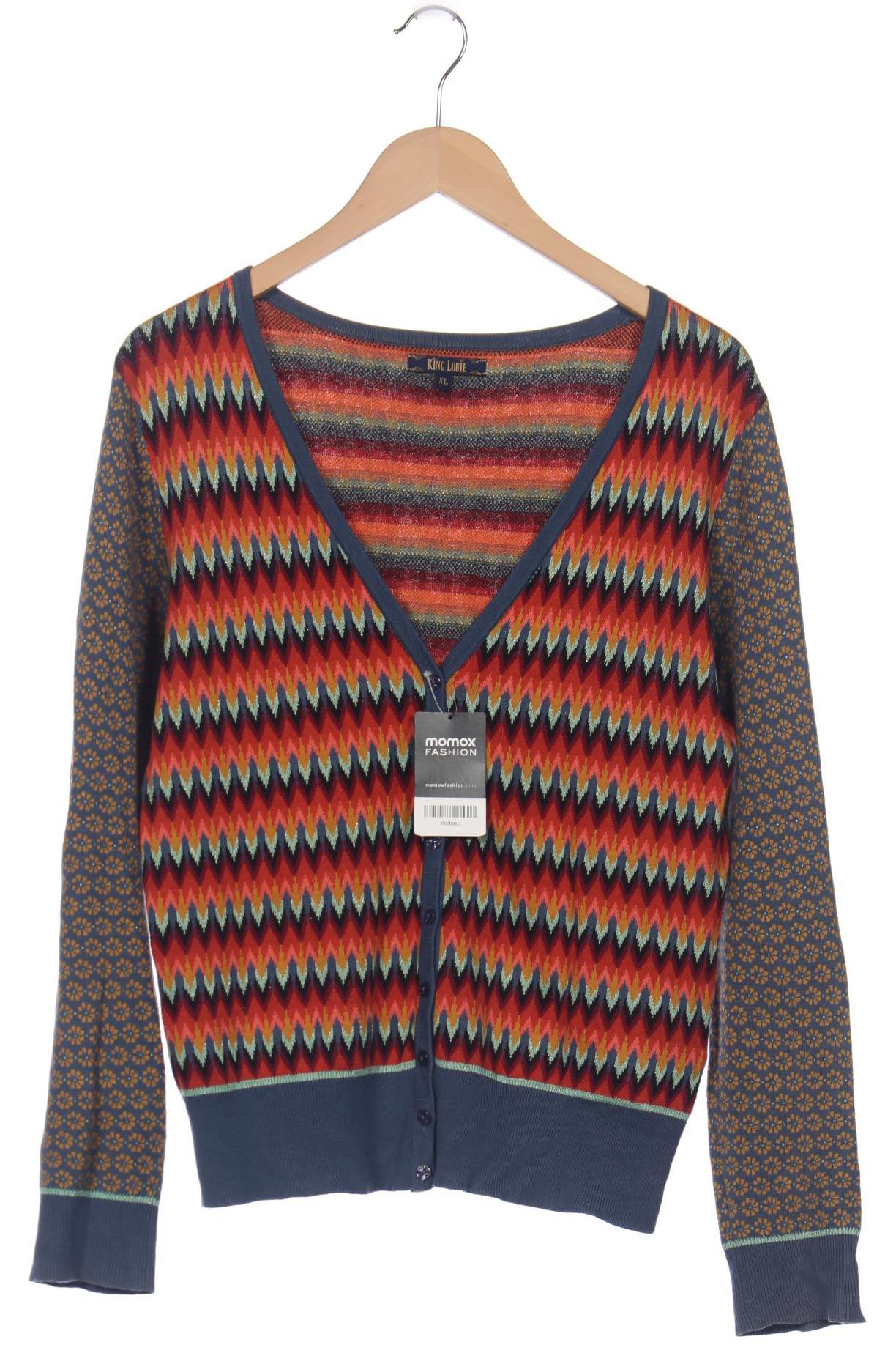 

KING LOUIE Damen Strickjacke, blau