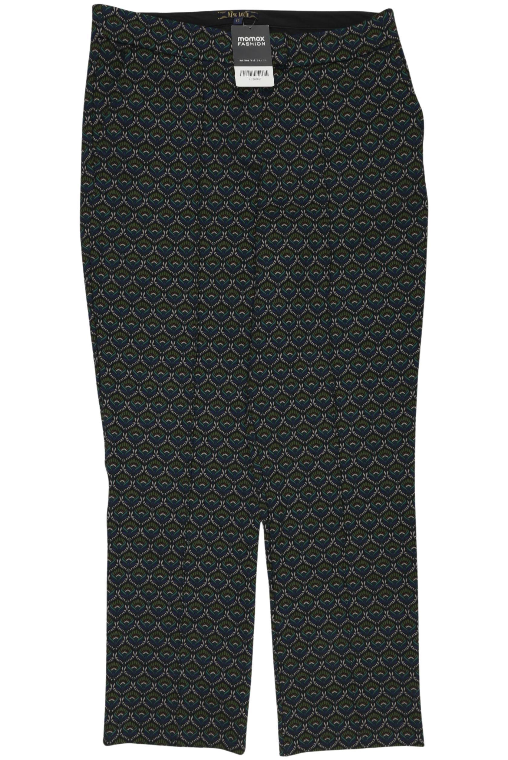 

King Louie Damen Stoffhose, grün, Gr. 40