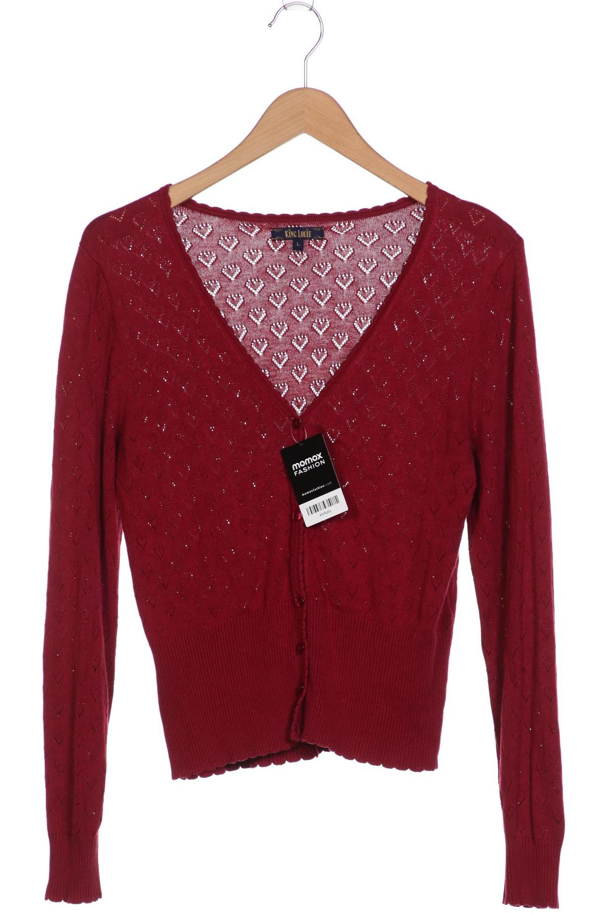 

KING LOUIE Damen Strickjacke, bordeaux