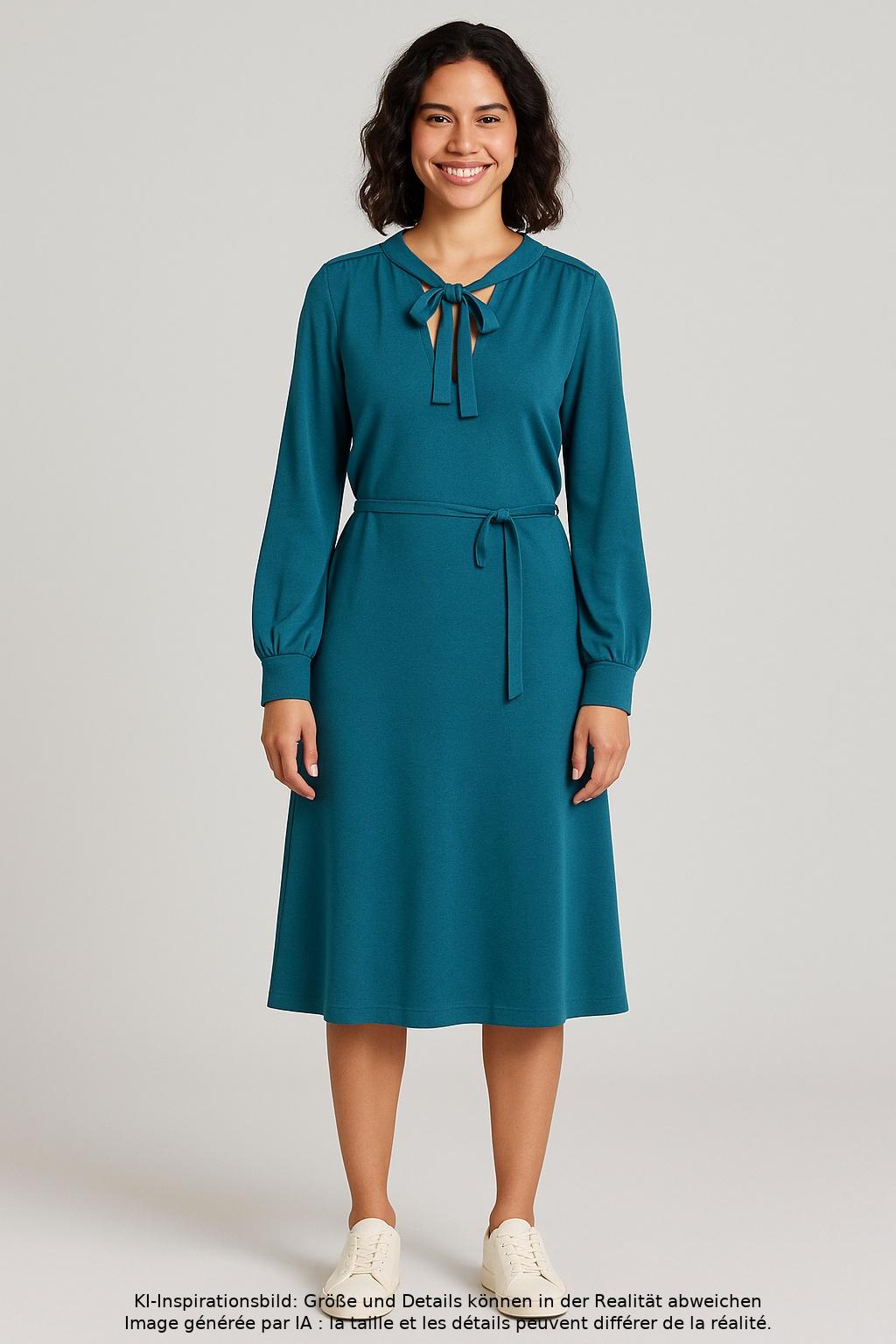 

King Louie Damen Kleid, türkis, Gr. 38