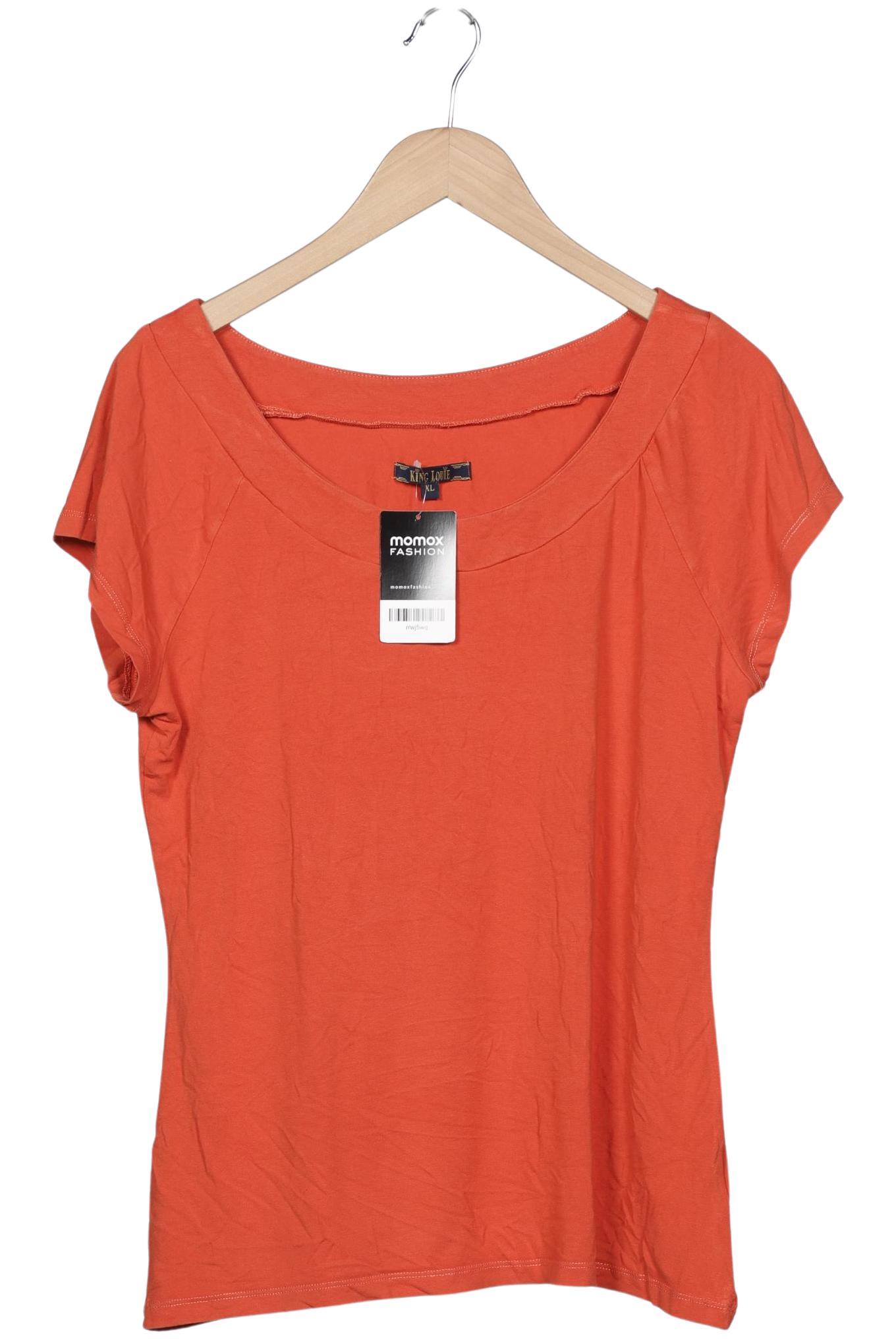 

King Louie Damen T-Shirt, orange, Gr. 44