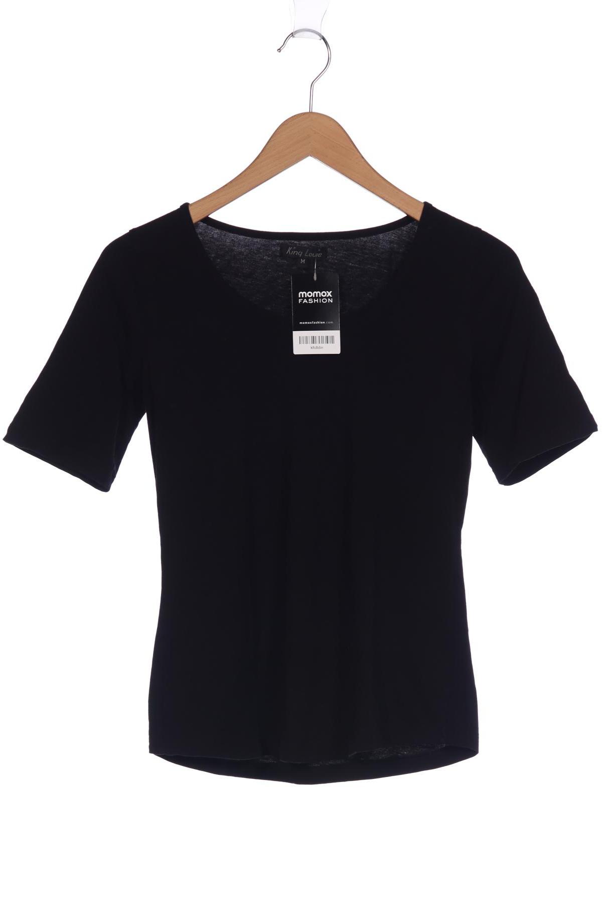 

King Louie Damen T-Shirt, schwarz, Gr. 38