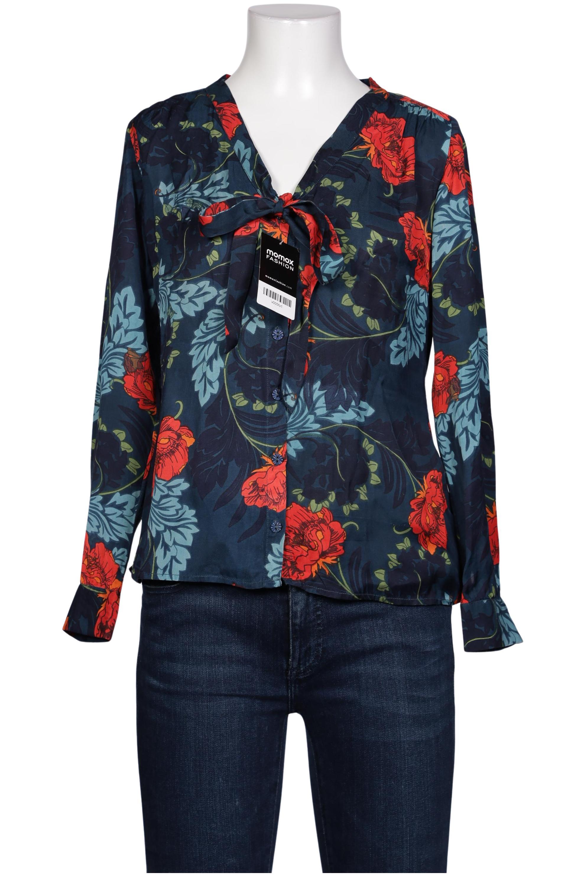 

King Louie Damen Bluse, mehrfarbig, Gr. 38