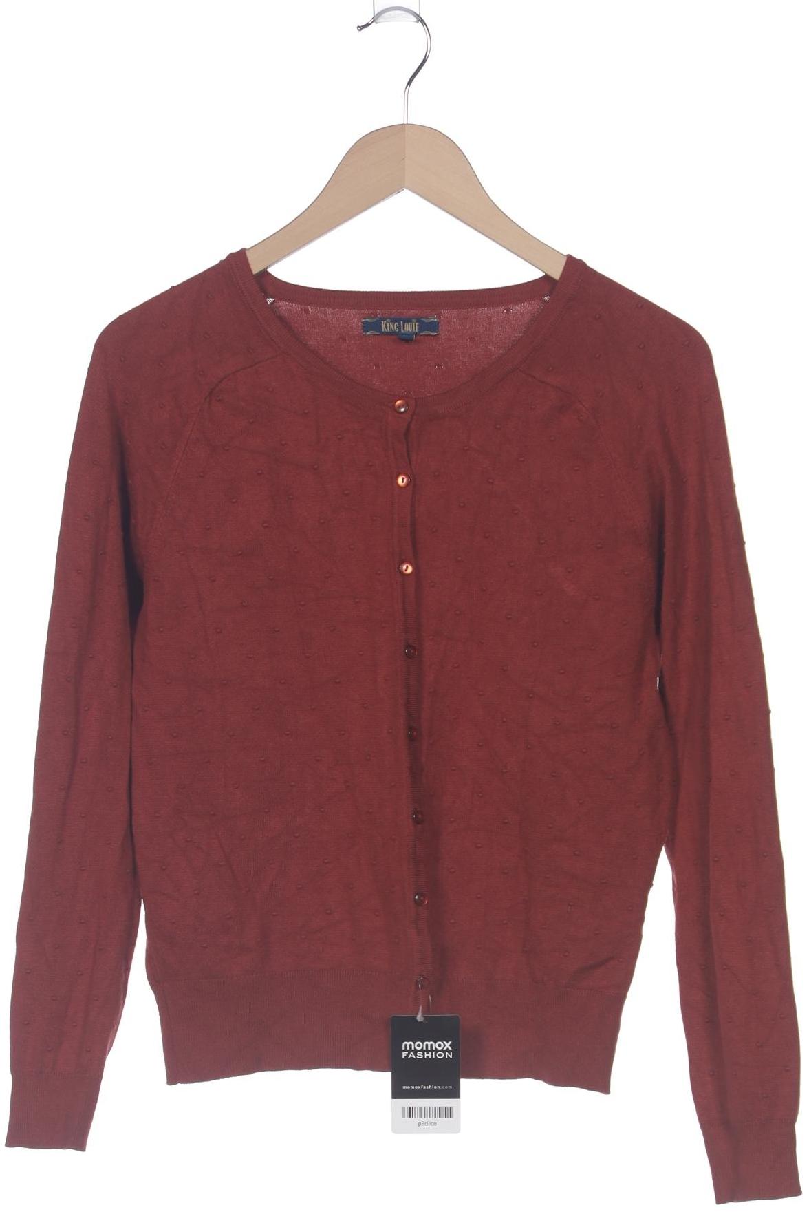 

King Louie Damen Strickjacke, braun, Gr. 42