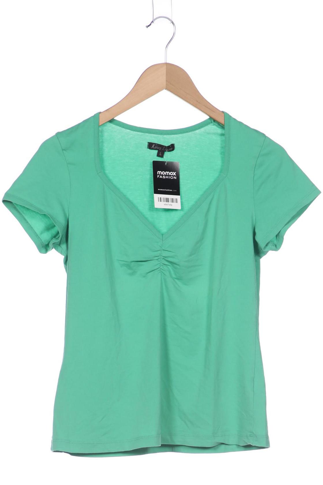 

King Louie Damen T-Shirt, hellgrün, Gr. 42