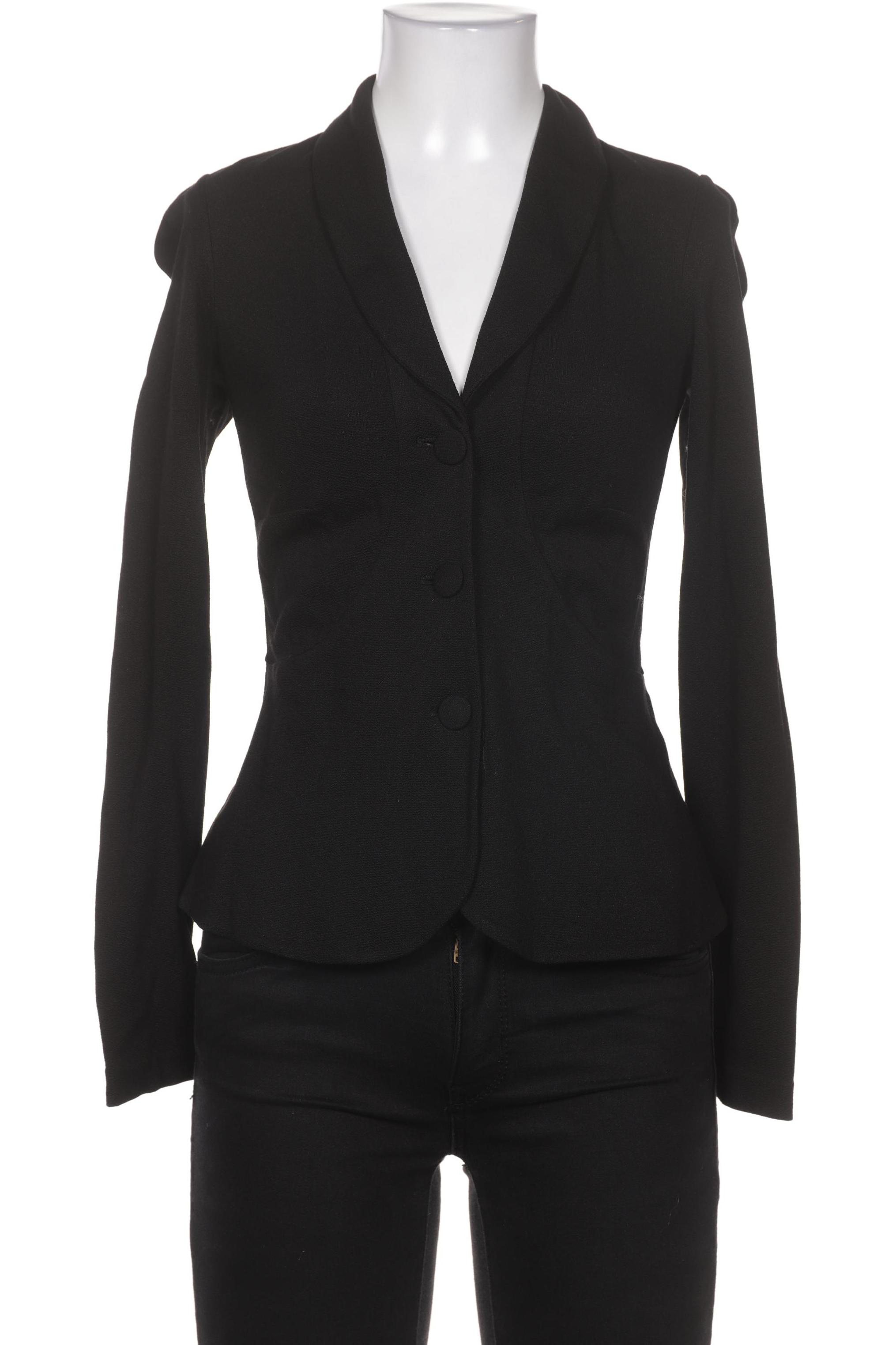 

King Louie Damen Blazer, schwarz, Gr. 34